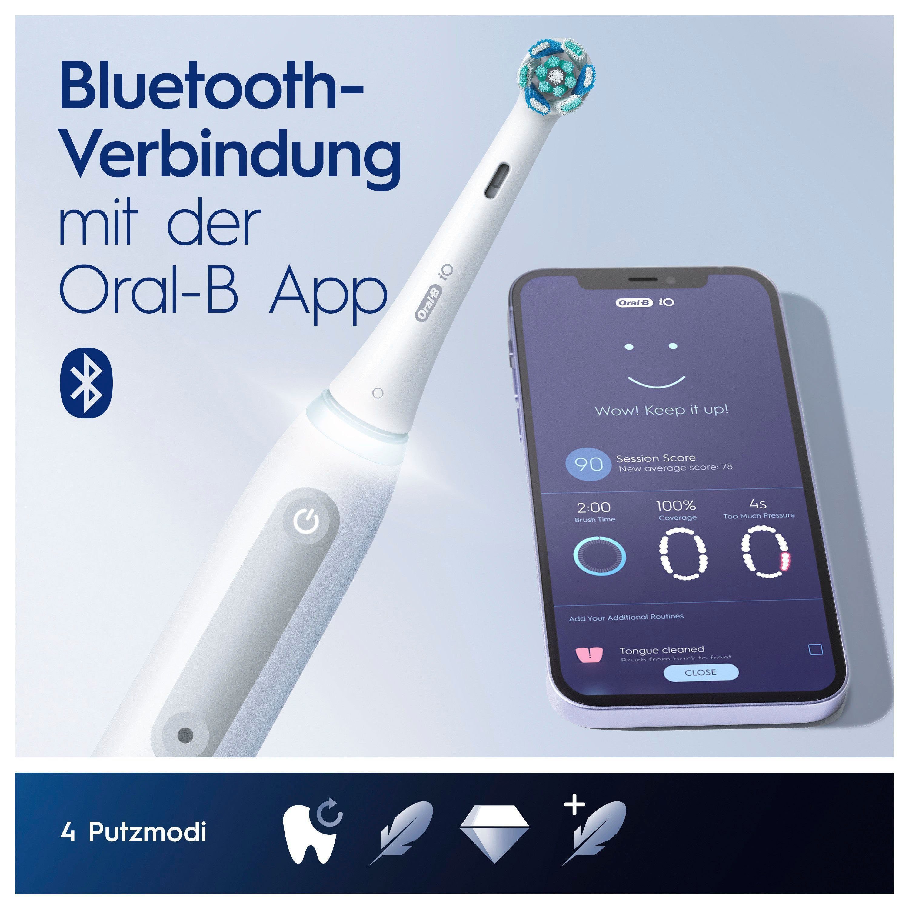 Oral B Monddouche Oral Health Center met io series 4 elektrische tandenborstel