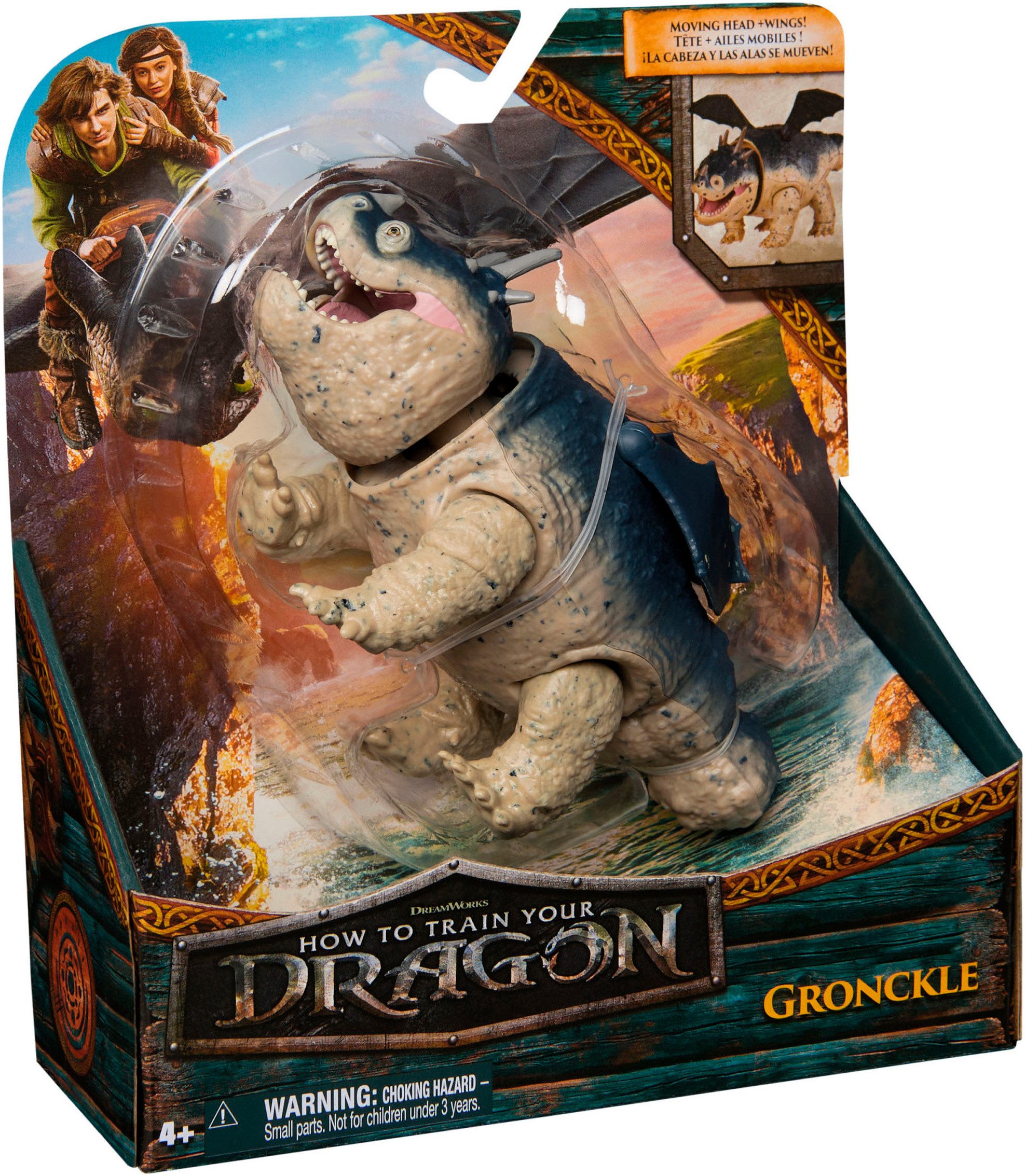 Spin Master Speelfiguur Dragons Movie - Basic Dragons - Vleesbal