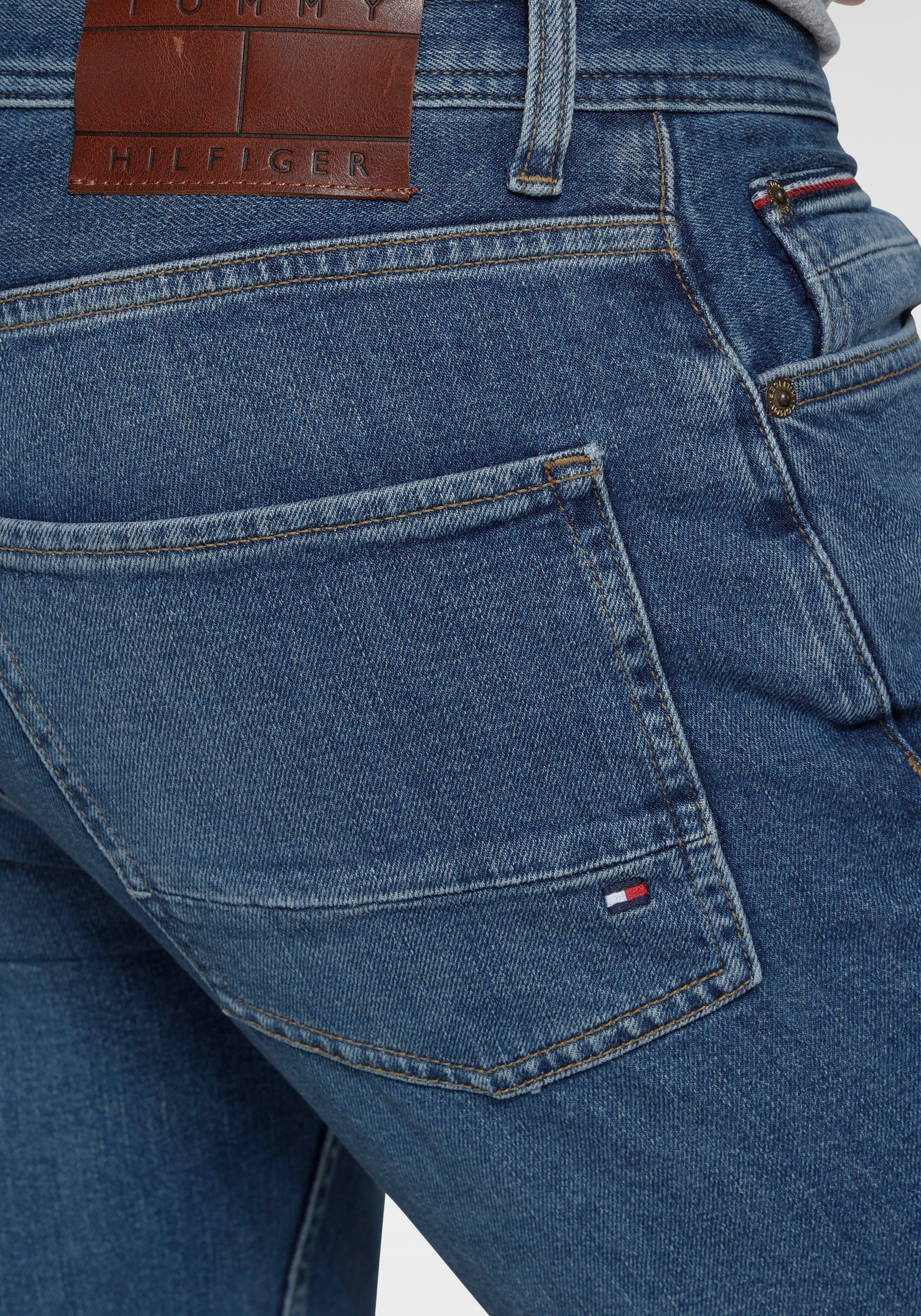 Tommy Hilfiger Straight jeans Denton van katoen-denim met stretch