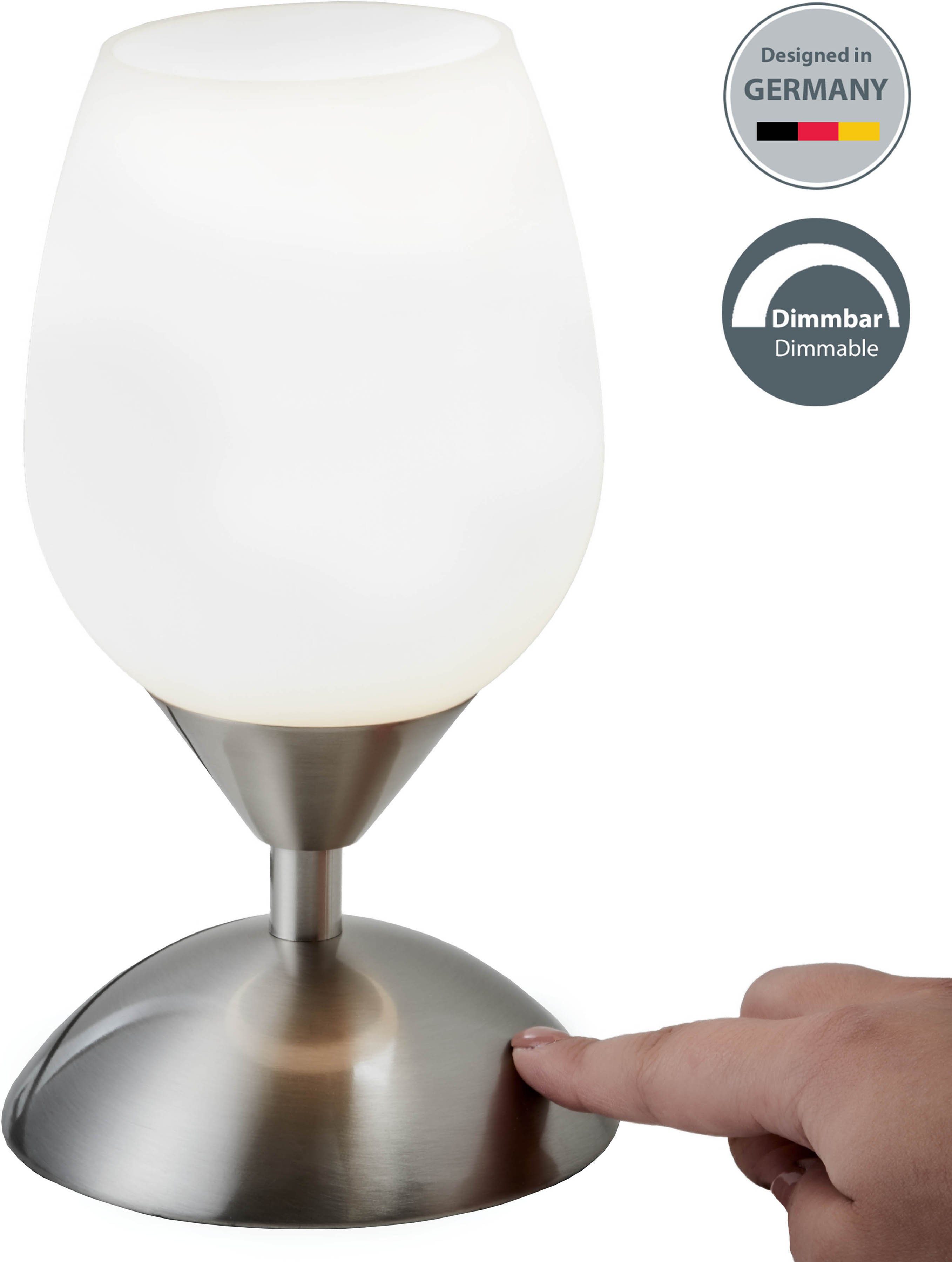 B.K.Licht Tafellamp Touchlamp, dimbaar, nachttafellamp, bureau lamp, woonkamer