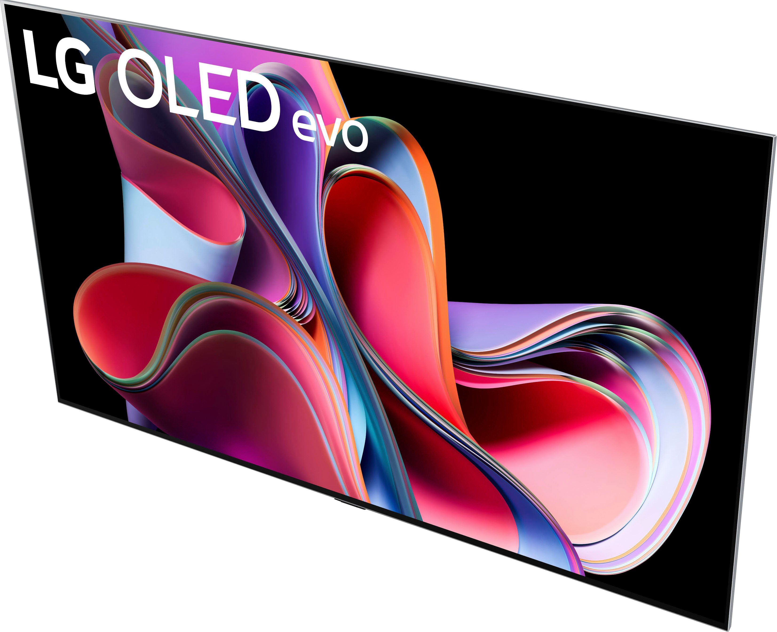LG OLED-TV OLED55G39LA, 139 cm / 55", 4K Ultra HD, Smart TV, OLED evo, α9 Gen6 4K AI-processor, Brightness Booster Max