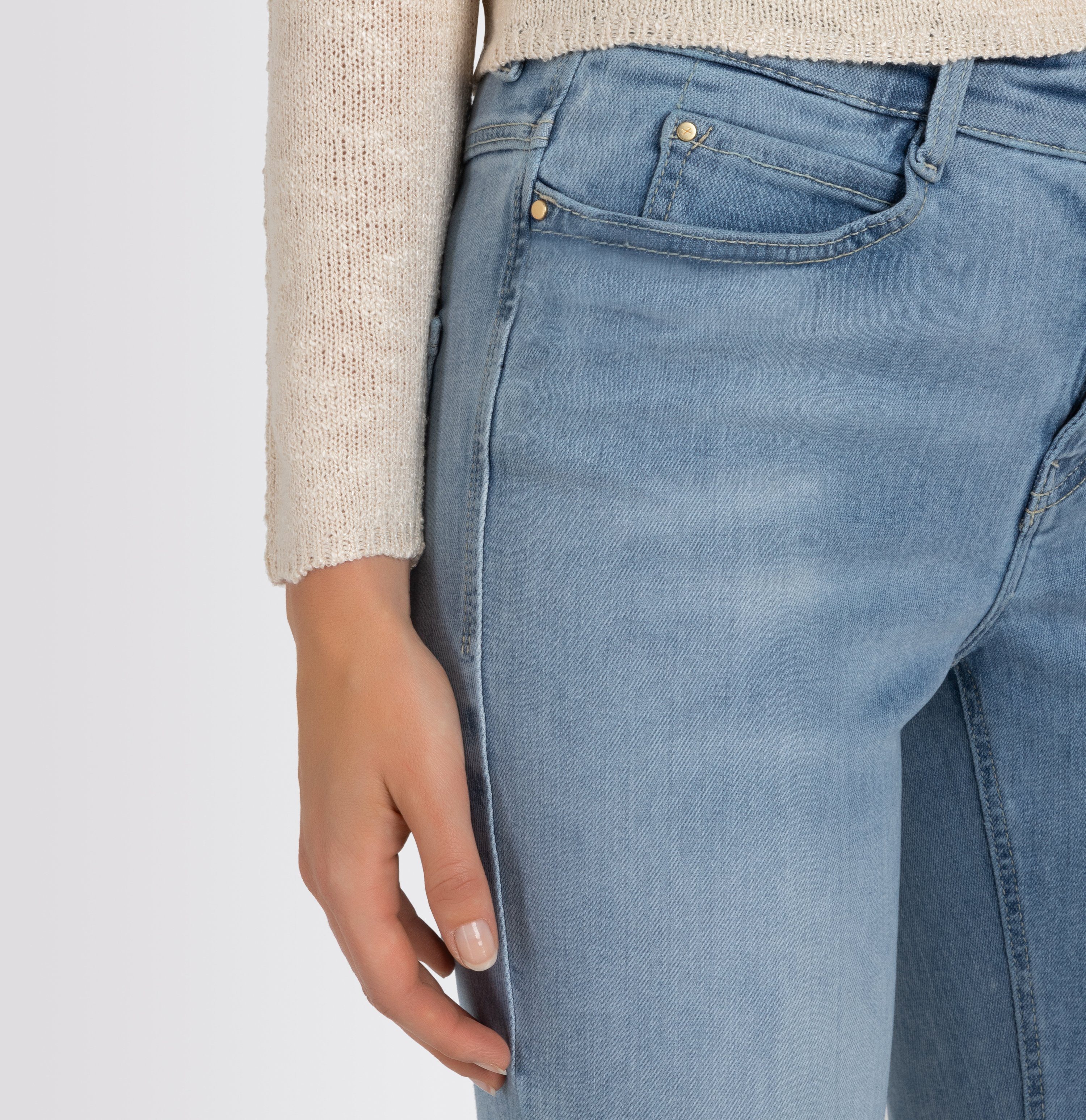 MAC Bootcut jeans Dream-Boot Recht belijnd met iets uitlopende pijpen