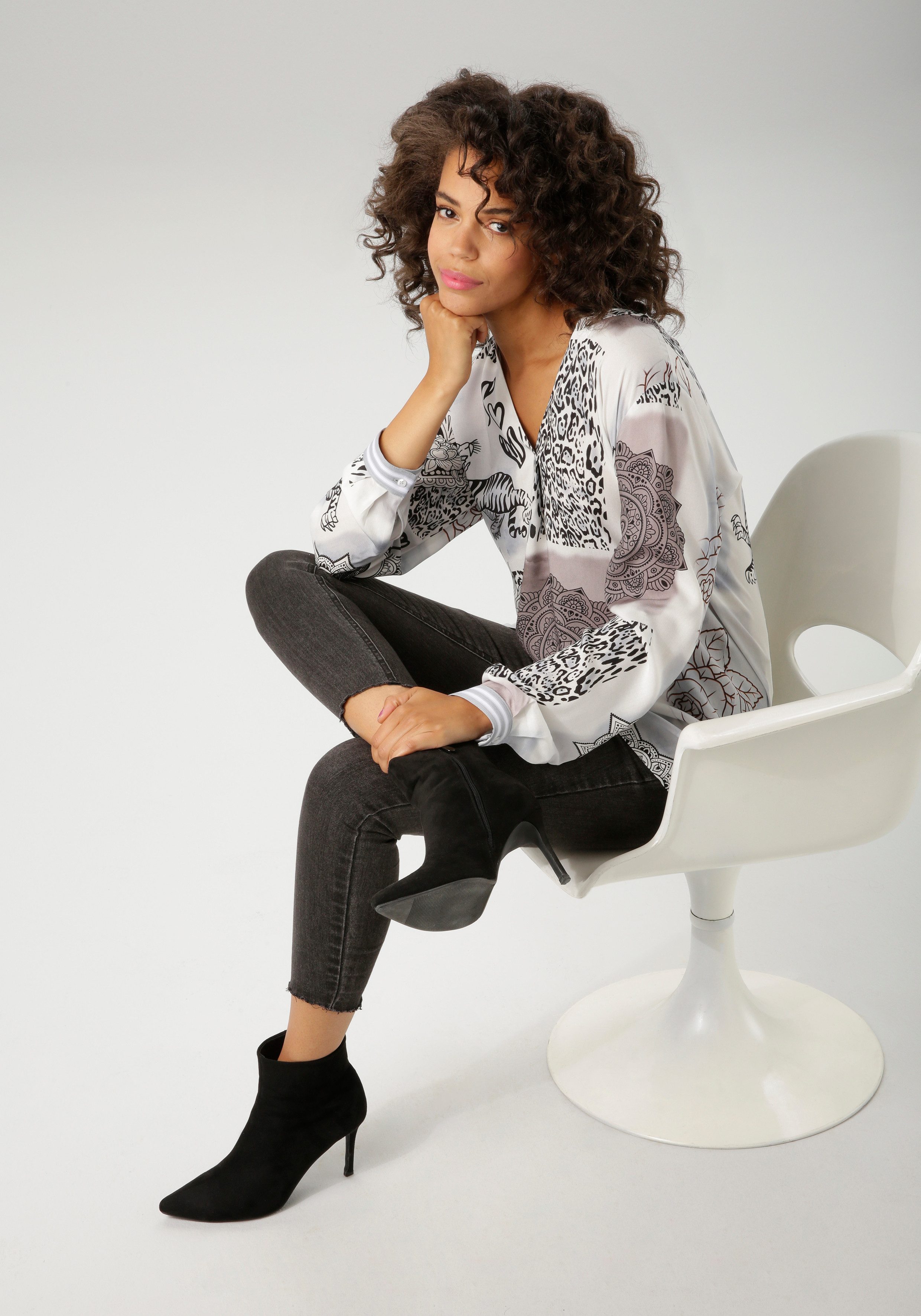 Aniston CASUAL Blouse zonder sluiting