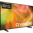 samsung led-tv gu43au8079u, 108 cm - 43 ", 4k ultra hd, smart tv, hdr - crystal processor 4k - dynamic crystal color - contrast enhancer zwart