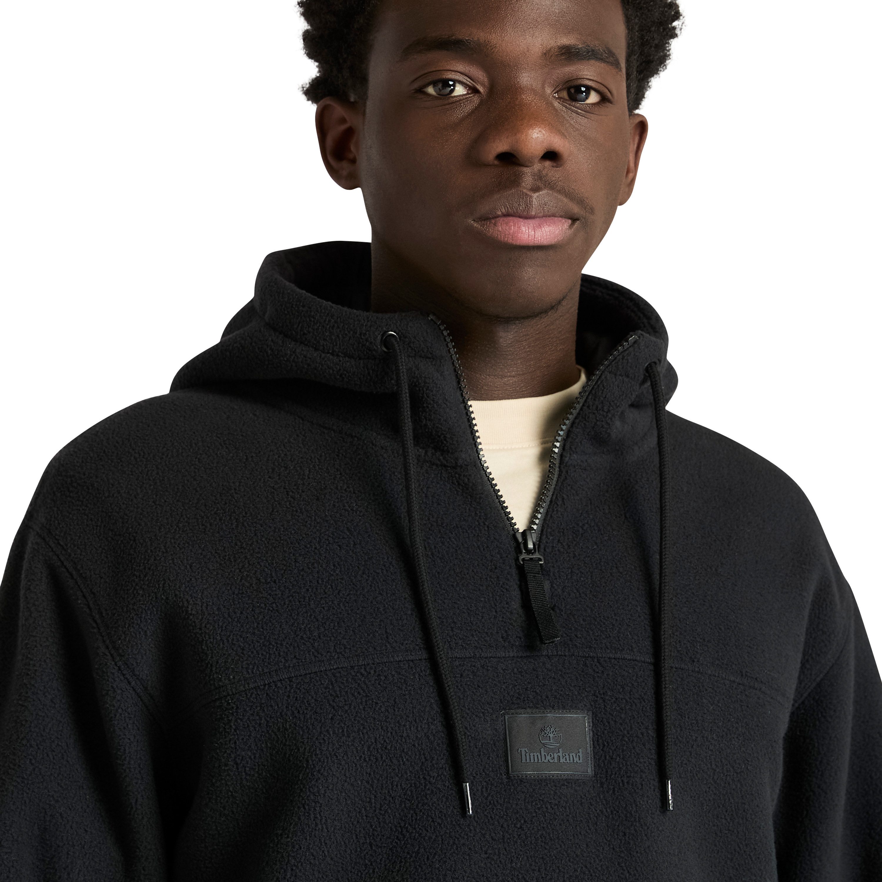 Timberland Hoodie Silicon Badge Polar Fleece Hoodie (1-delig)