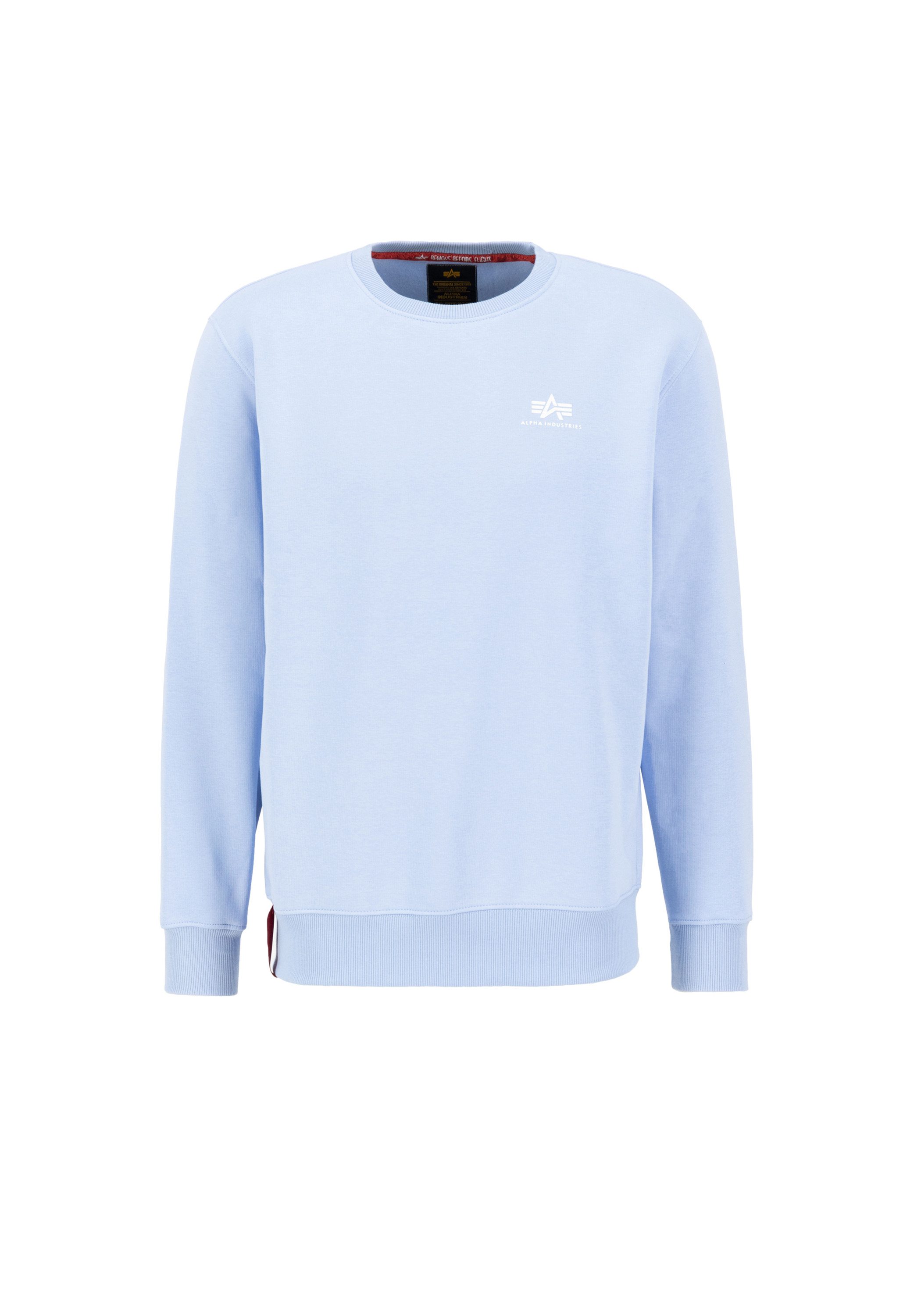 NU 20% KORTING: Alpha Industries Sweater Alpha Industries Men Sweatshirts Basic Sweater Small Logo