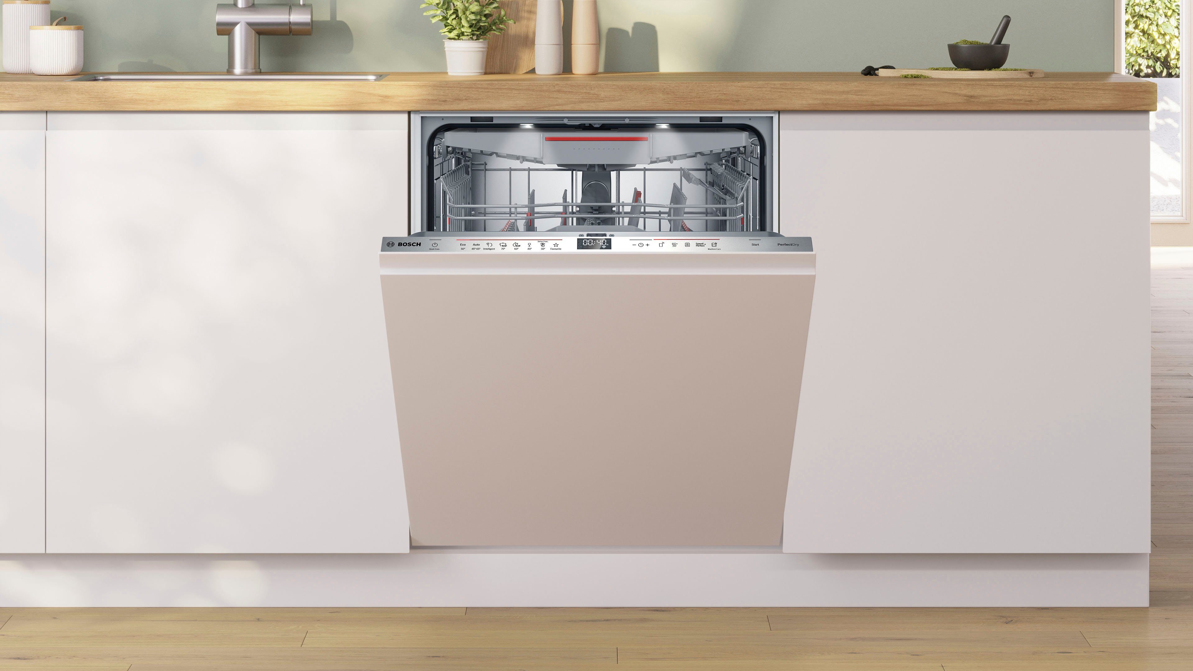 BOSCH Volledig geïntegreerde vaatwasser SMV6ZCX16E, 81,5 cm x 59,8 cm