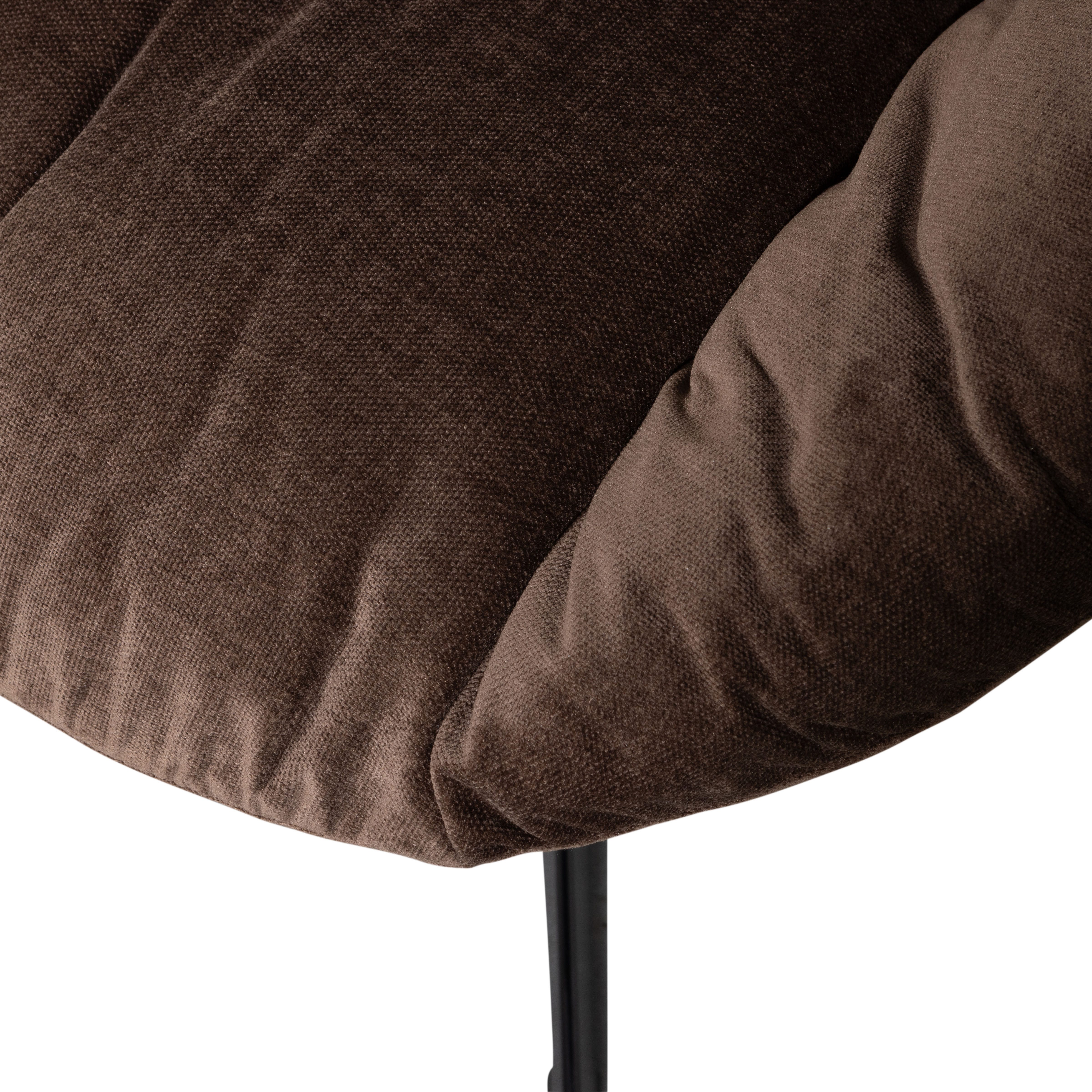 WOOOD Draaibare fauteuil Yaro met poef, breedte 71 cm
