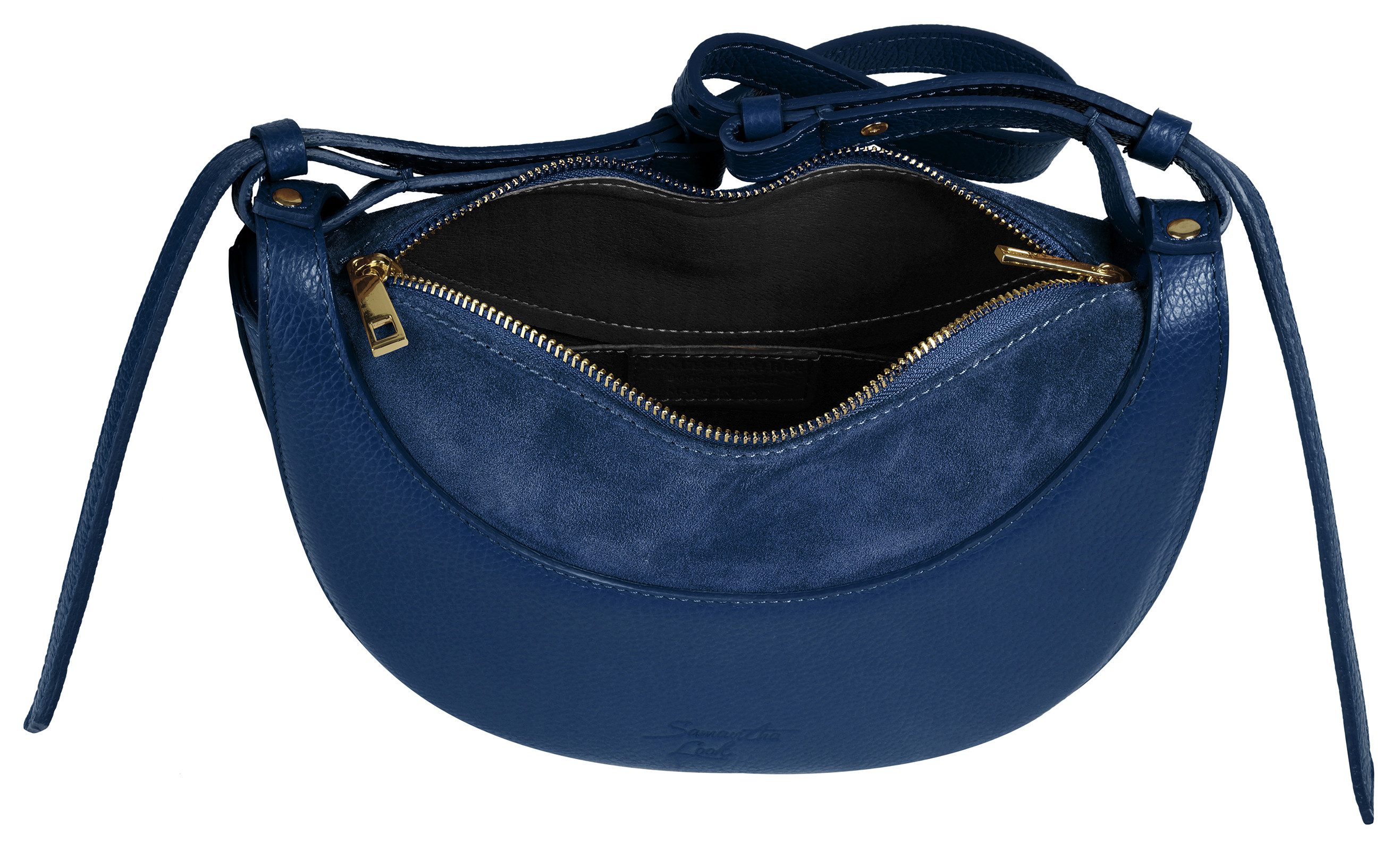 Samantha Look Schoudertas echt leer, made in italy