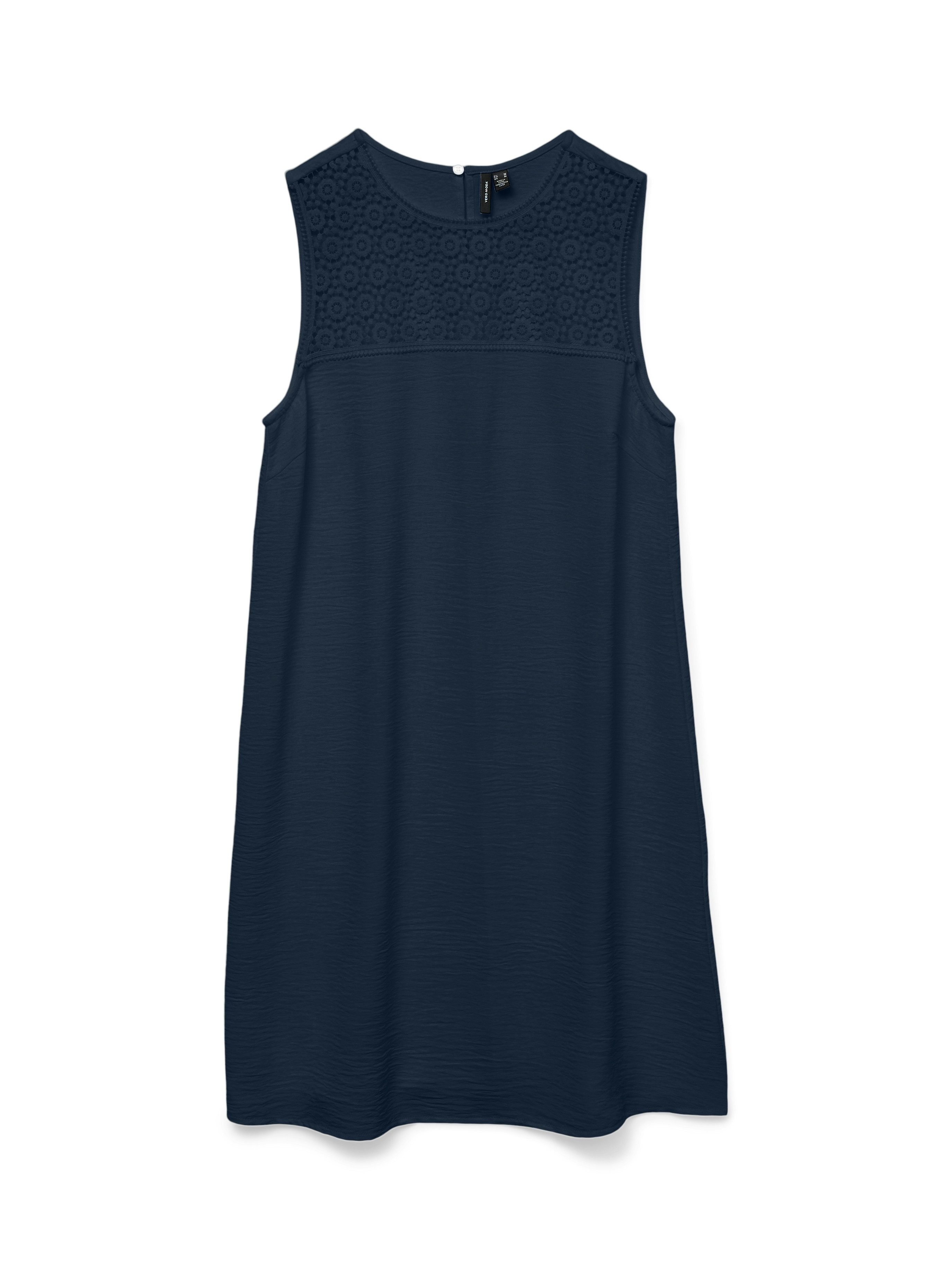 Vero Moda Mini-jurk VMALVA CROCHET SHORT DRESS WVN GA