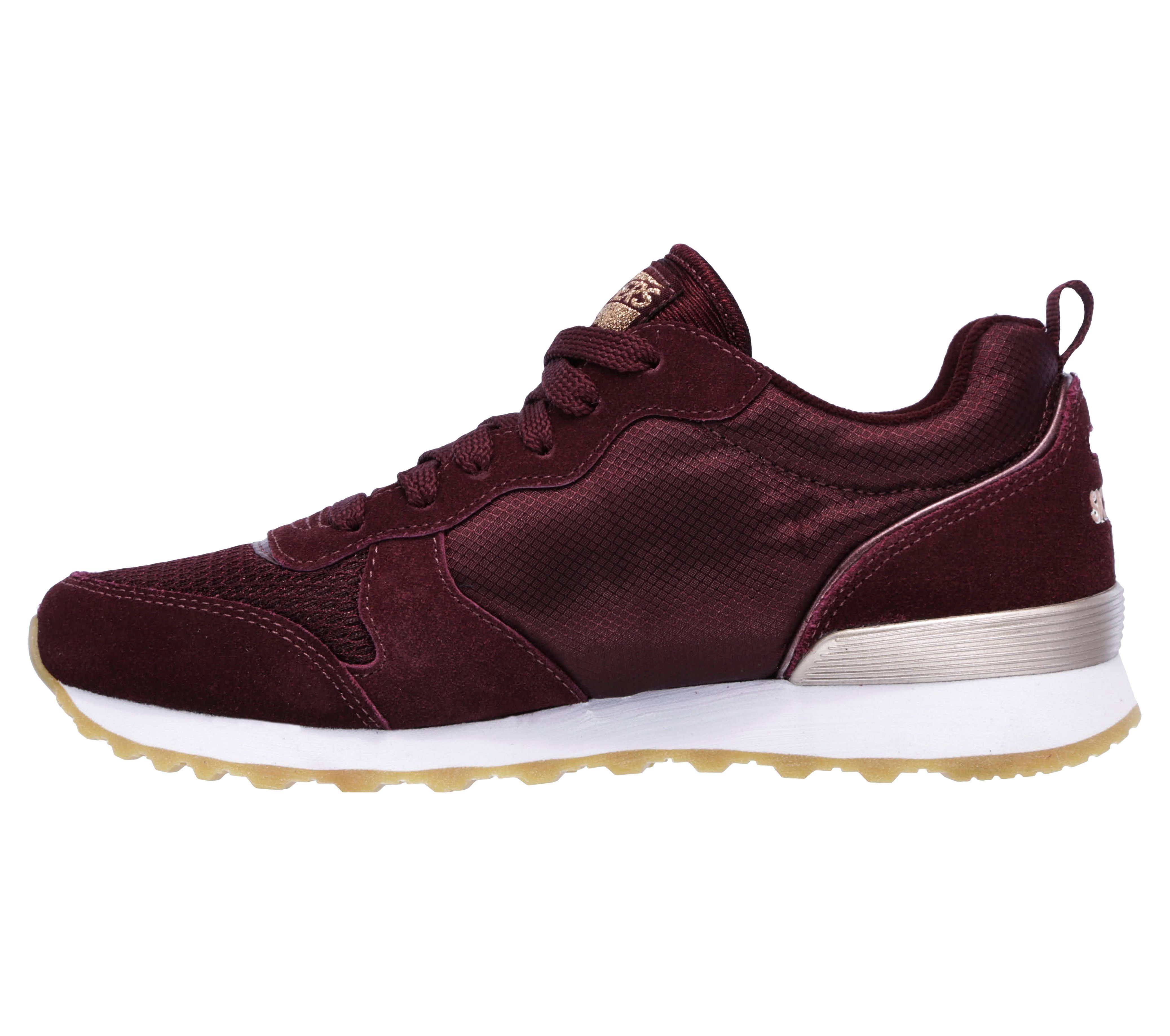 Skechers Sneakers OG 85 - GOLDN GURL Veterschoen, originele retro-jogginschoen met Air-Cooled Memory Foam®