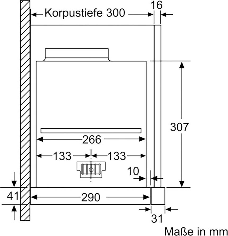 SIEMENS Vlakscherm-afzuigkap LI99SA684