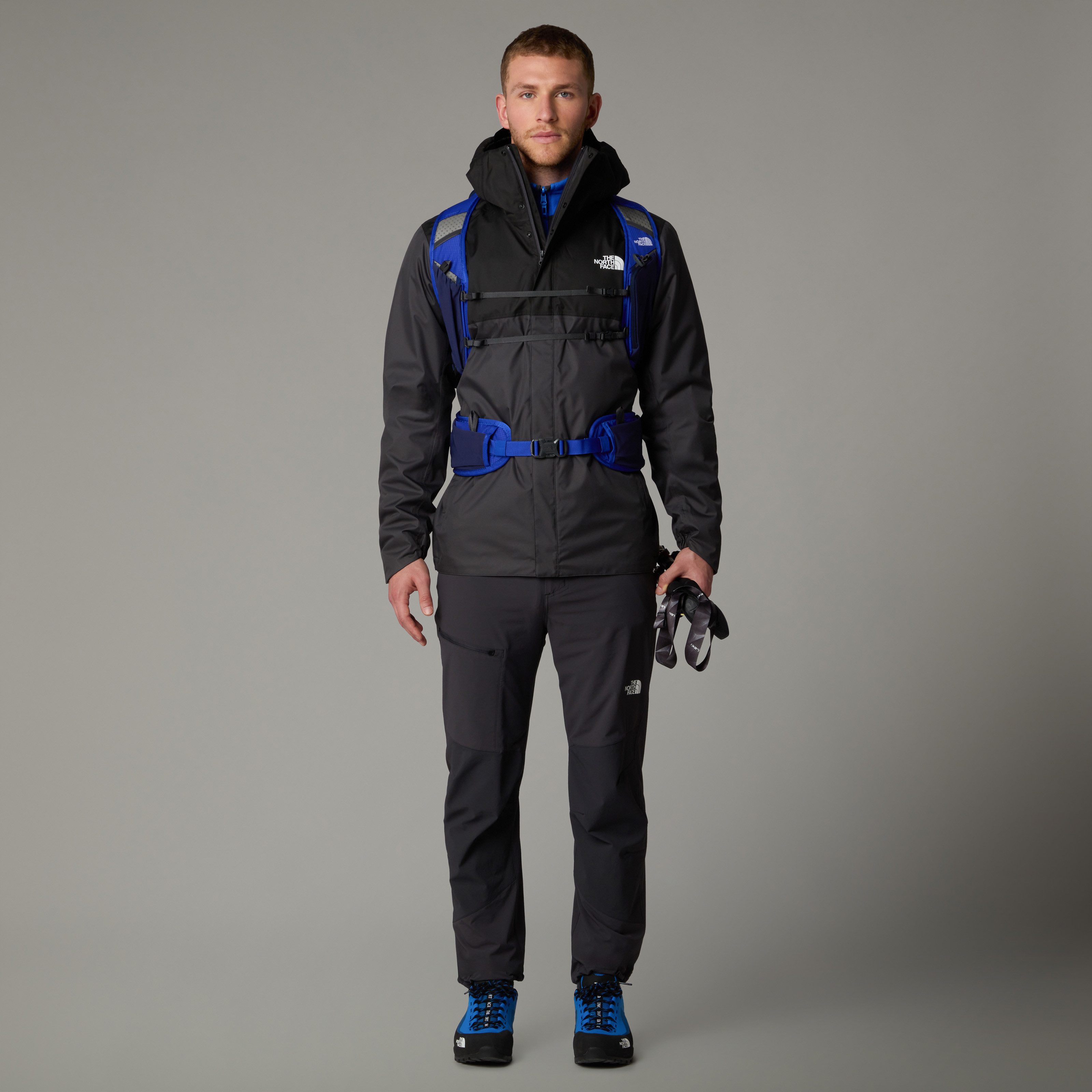 The North Face Functioneel jack M QUEST ZIP-IN JACKET - EU Zip-in-compatibel, weerbestendig, licht – tussenjas (1 stuk)