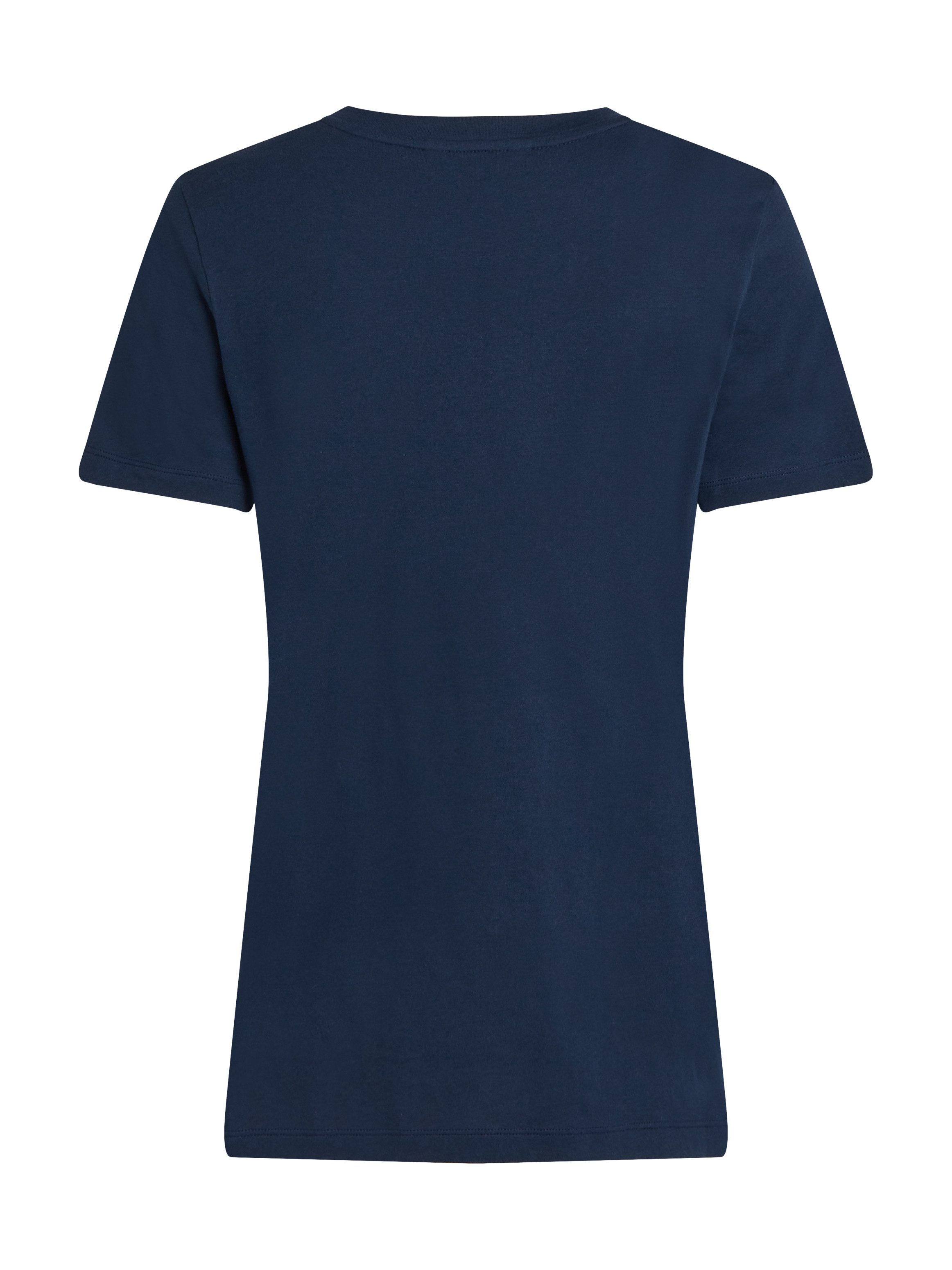 Tommy Hilfiger T-shirt REG CORP LOGO C-NK SS met een logo-opschrift