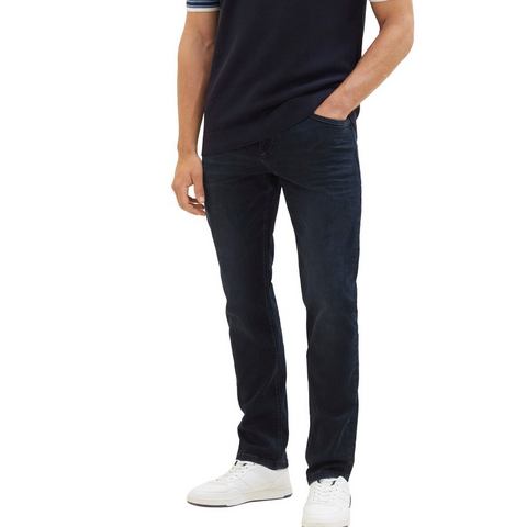 NU 20% KORTING: Tom Tailor Slim fit jeans met geborduurd logo