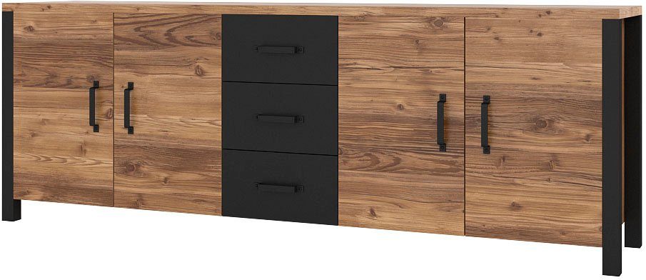 Home affaire Dressoir Olin Breedte 220cm