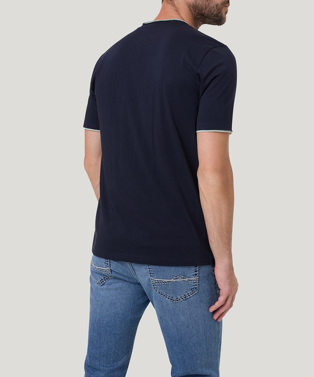Pioneer Authentic Jeans T-shirt met contrastkleurige details