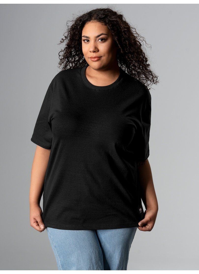 Trigema T-shirt TRIGEMA heavy T-shirt van 100% gerecycled katoen (1-delig)