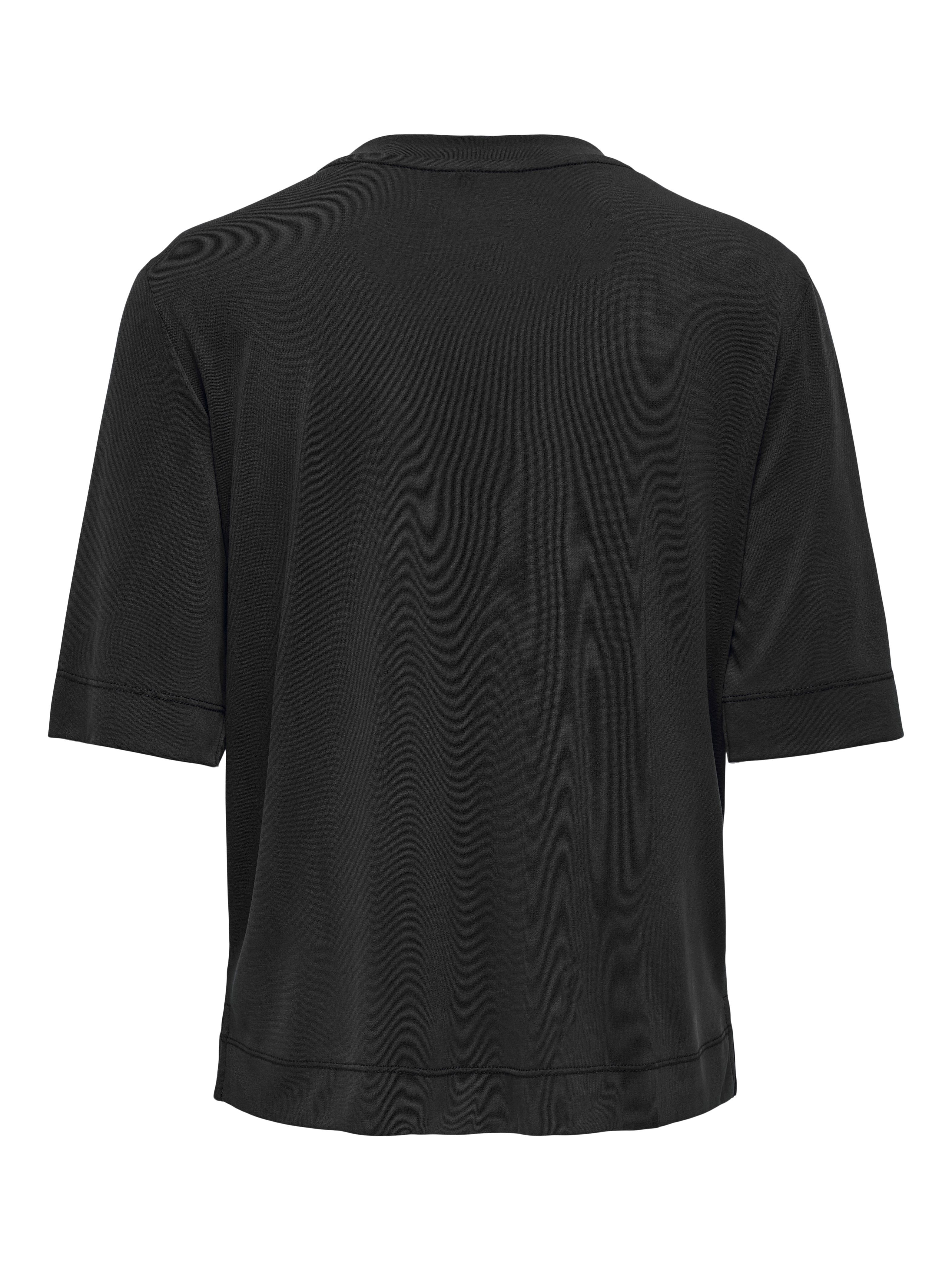 Only Shirt met korte mouwen ONLHANNAH S/S O-NECK TOP JRS