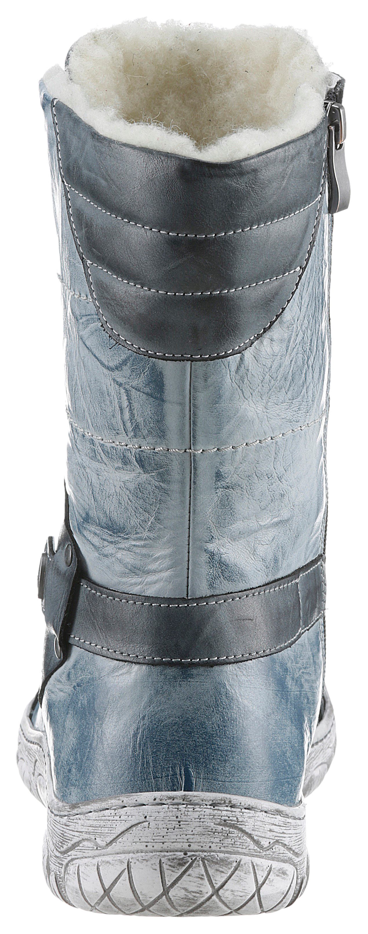 KRISBUT Winterlaarzen Winterlaarzen, laarzen, comfort schoen met rits