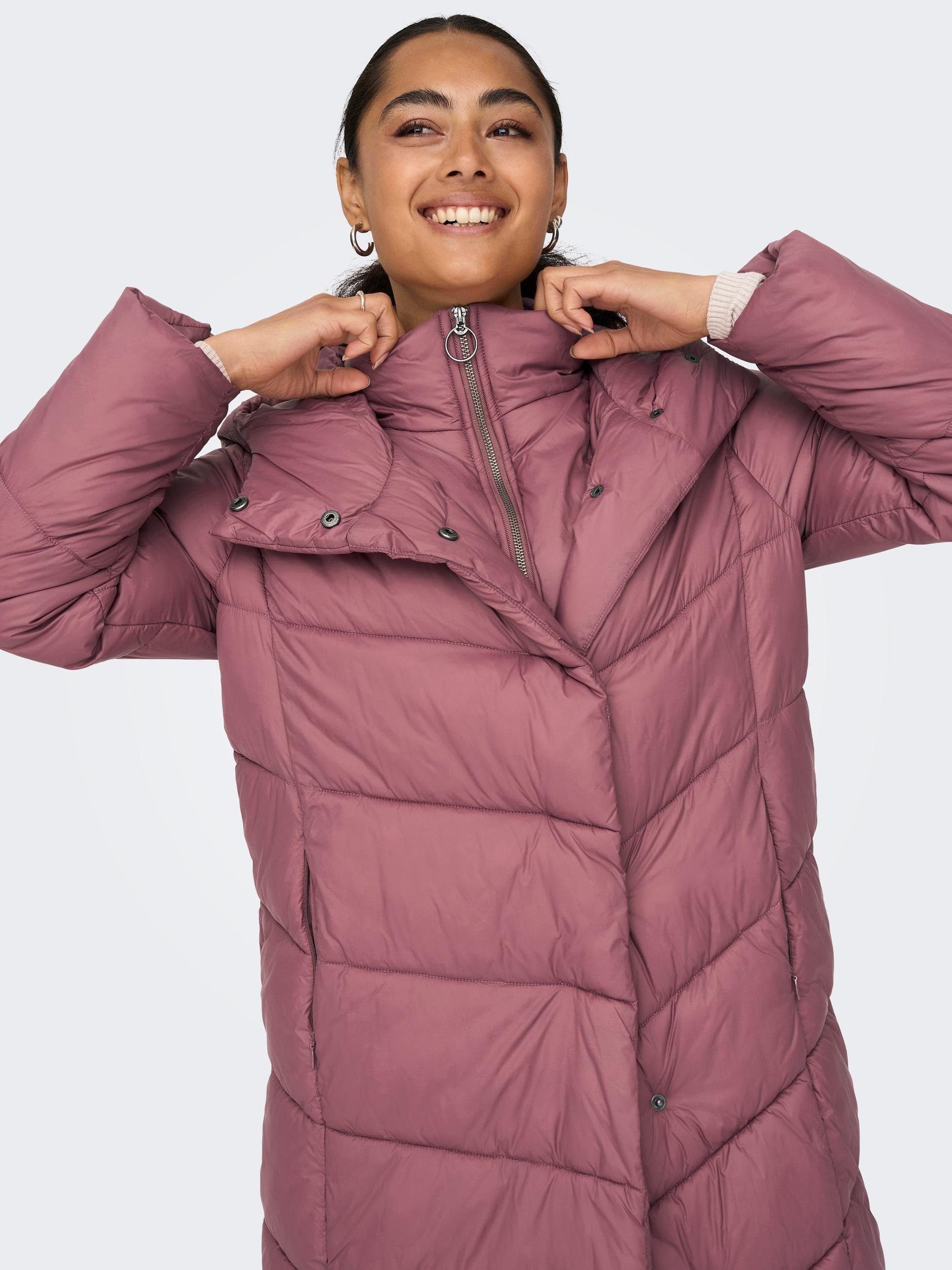 Only Gewatteerde jas ONLAUDREY LONG PUFFER CC OTW