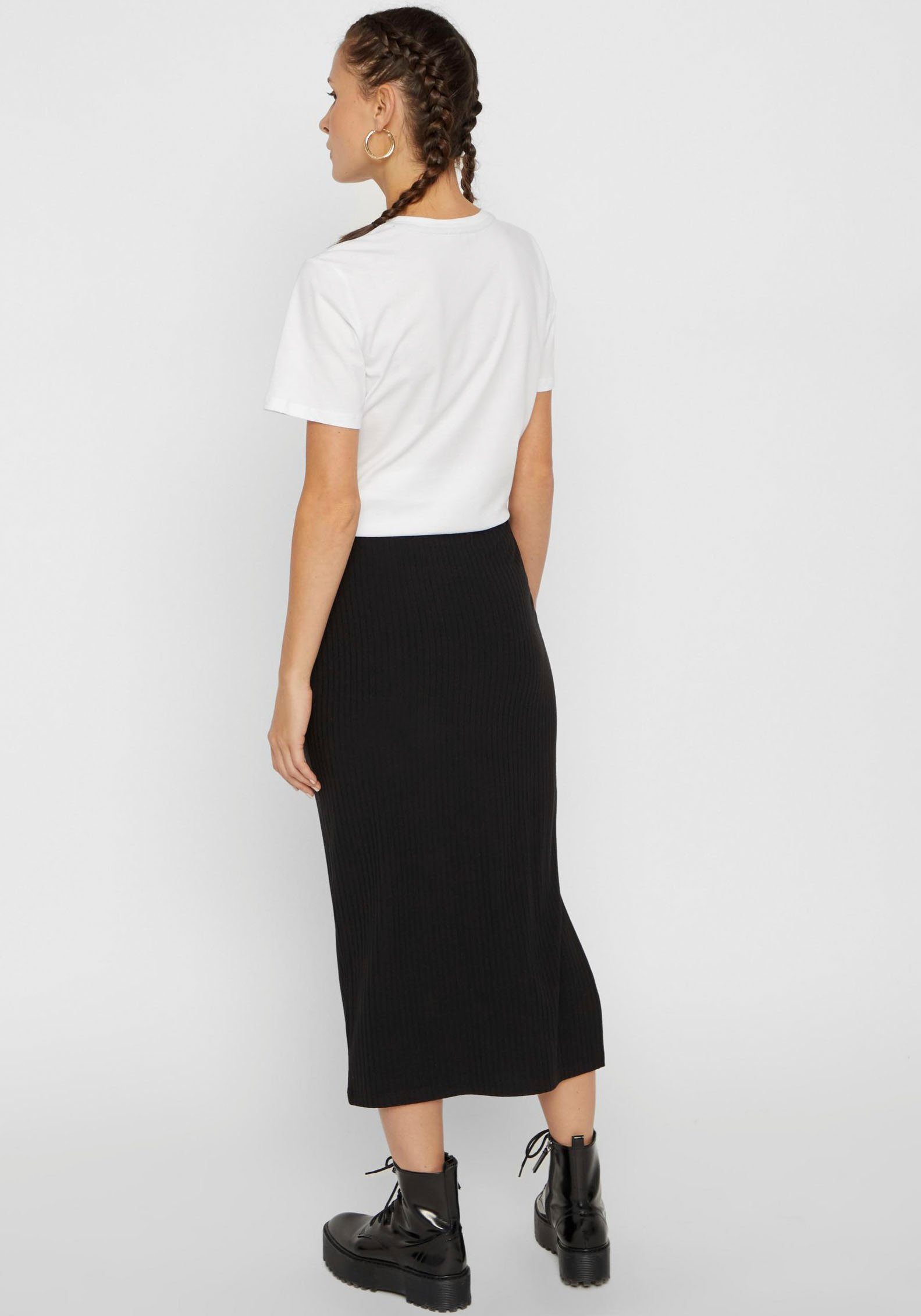 pieces Midirok PCKYLIE MW MIDI SKIRT NOOS