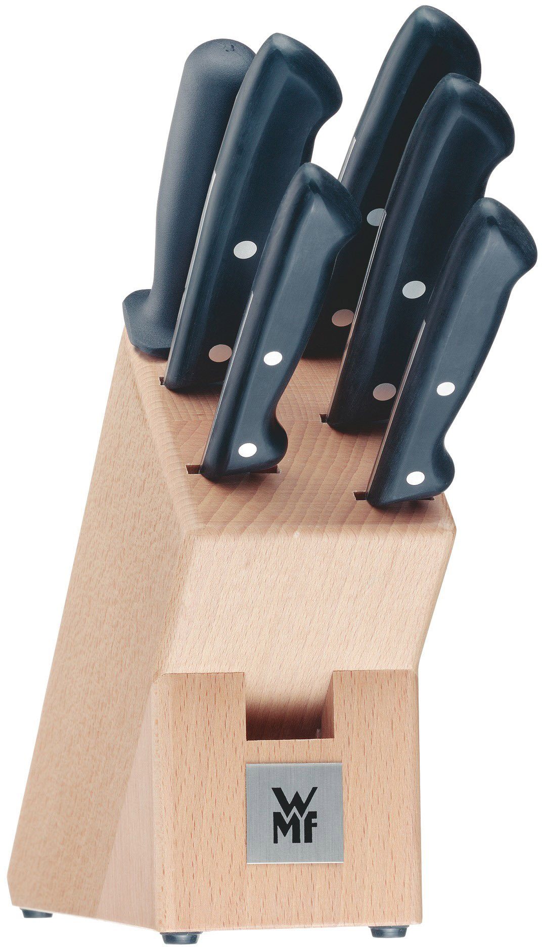 WMF Messenblok Classic Line Lemmeten van speciaal messenstaal (set, 7-delig)