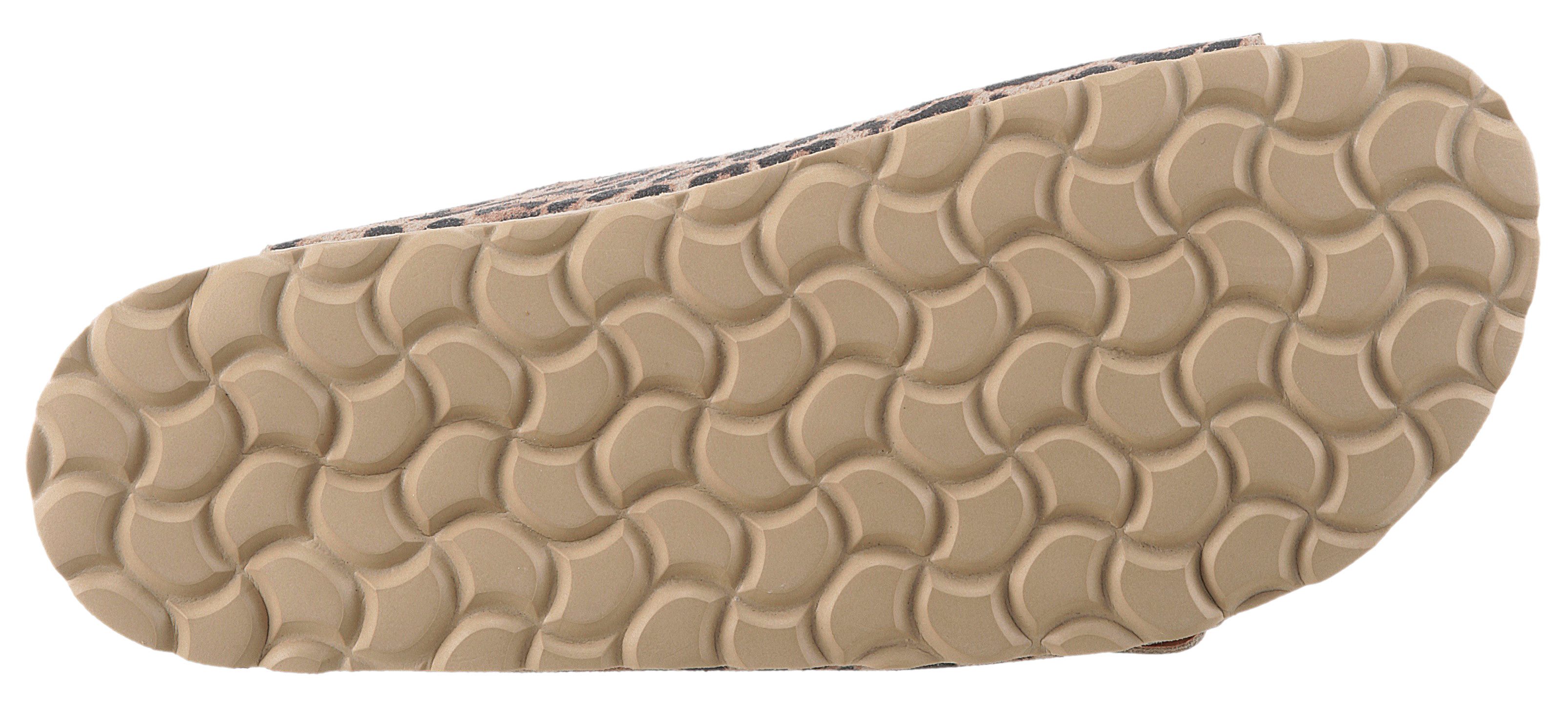 VERBENAS Slippers Randell Leopardo zomerschoen, slippers, pantoffel met zachte binnenzool
