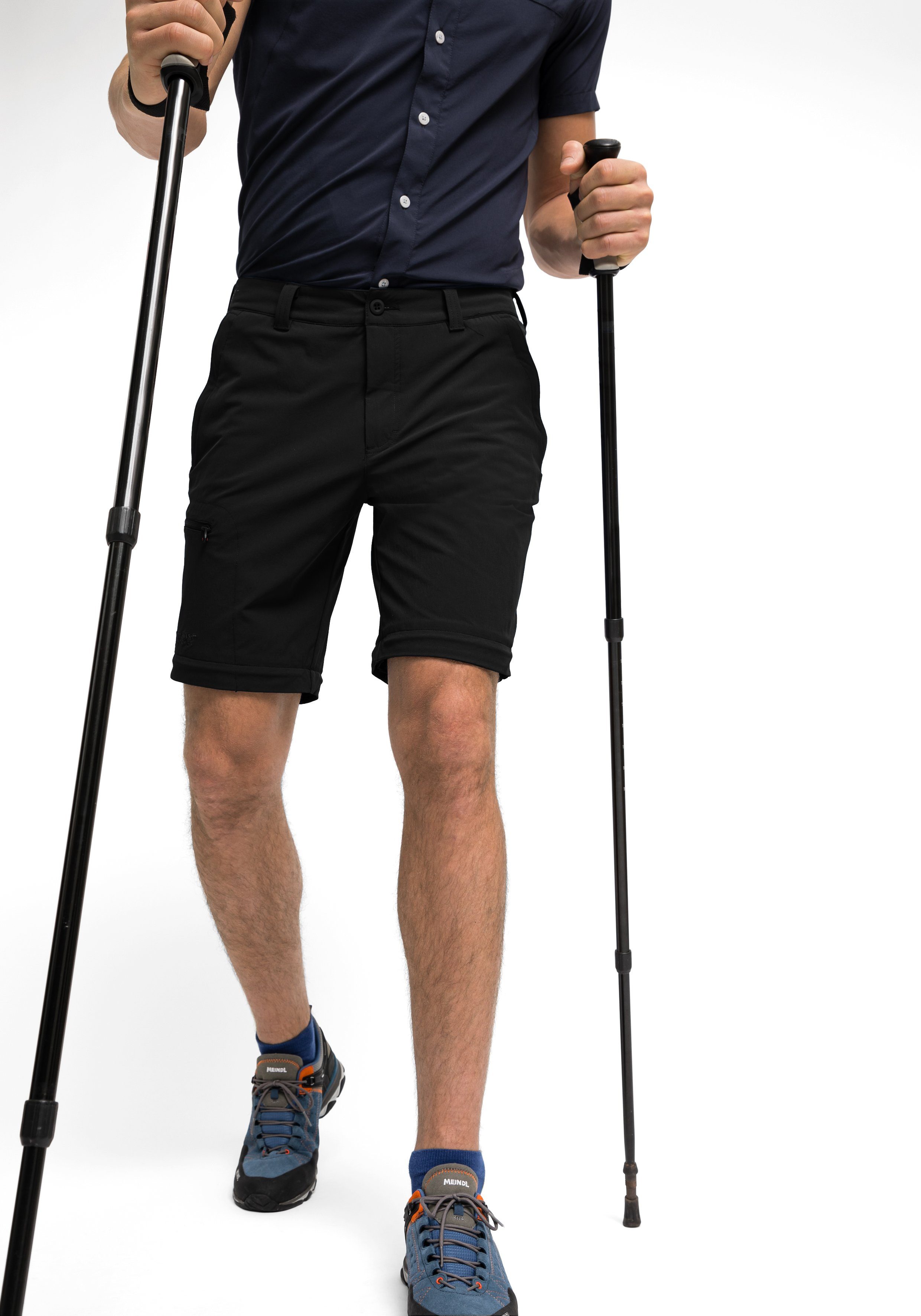 Maier Sports Functionele broek TAJO Heren wandelbroek, afritsbare outdoorbroek, 4 zakken, regular fit