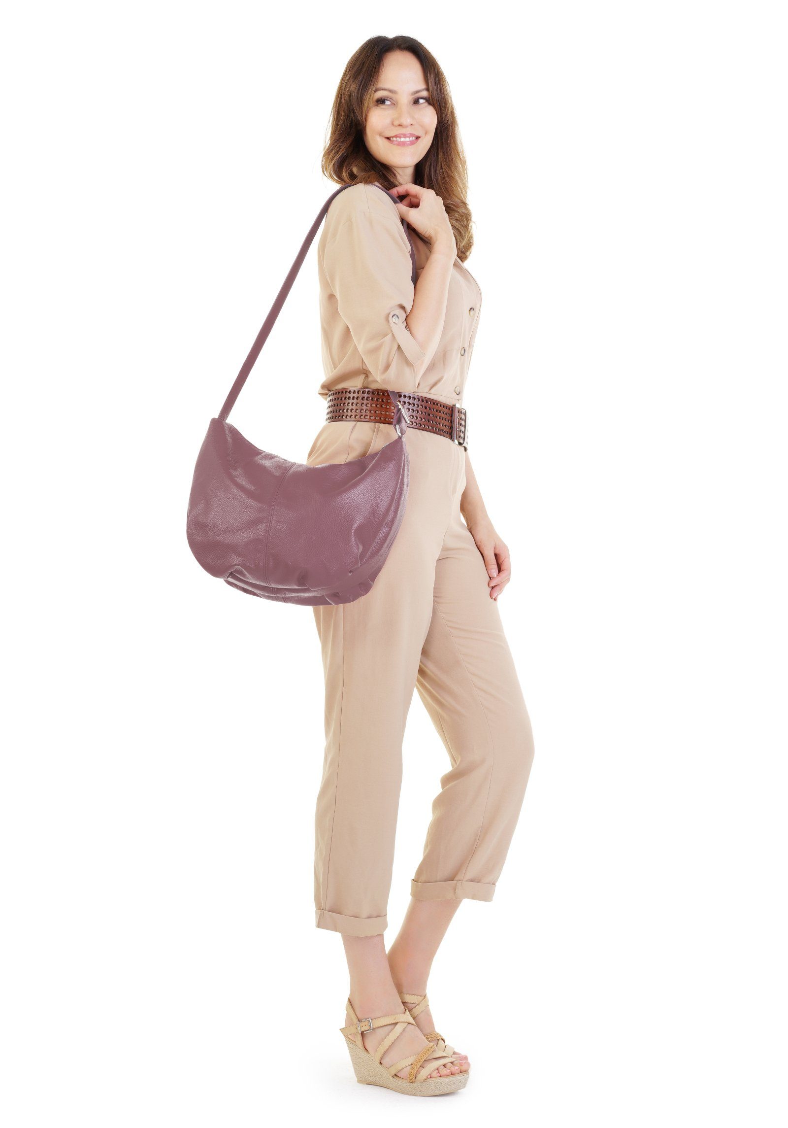 Samantha Look Shopper echt leer, made in italy