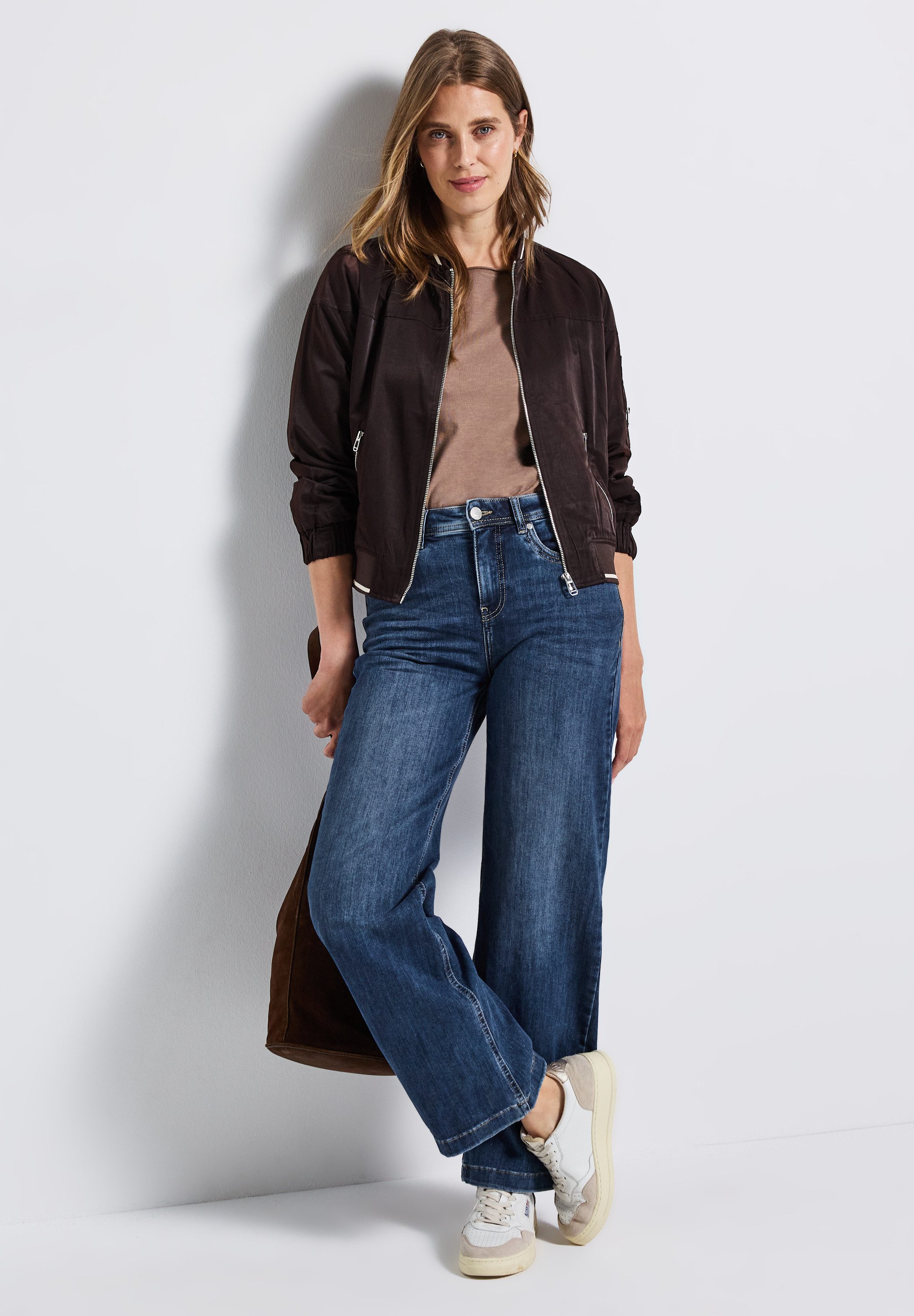STREET ONE Wijde jeans