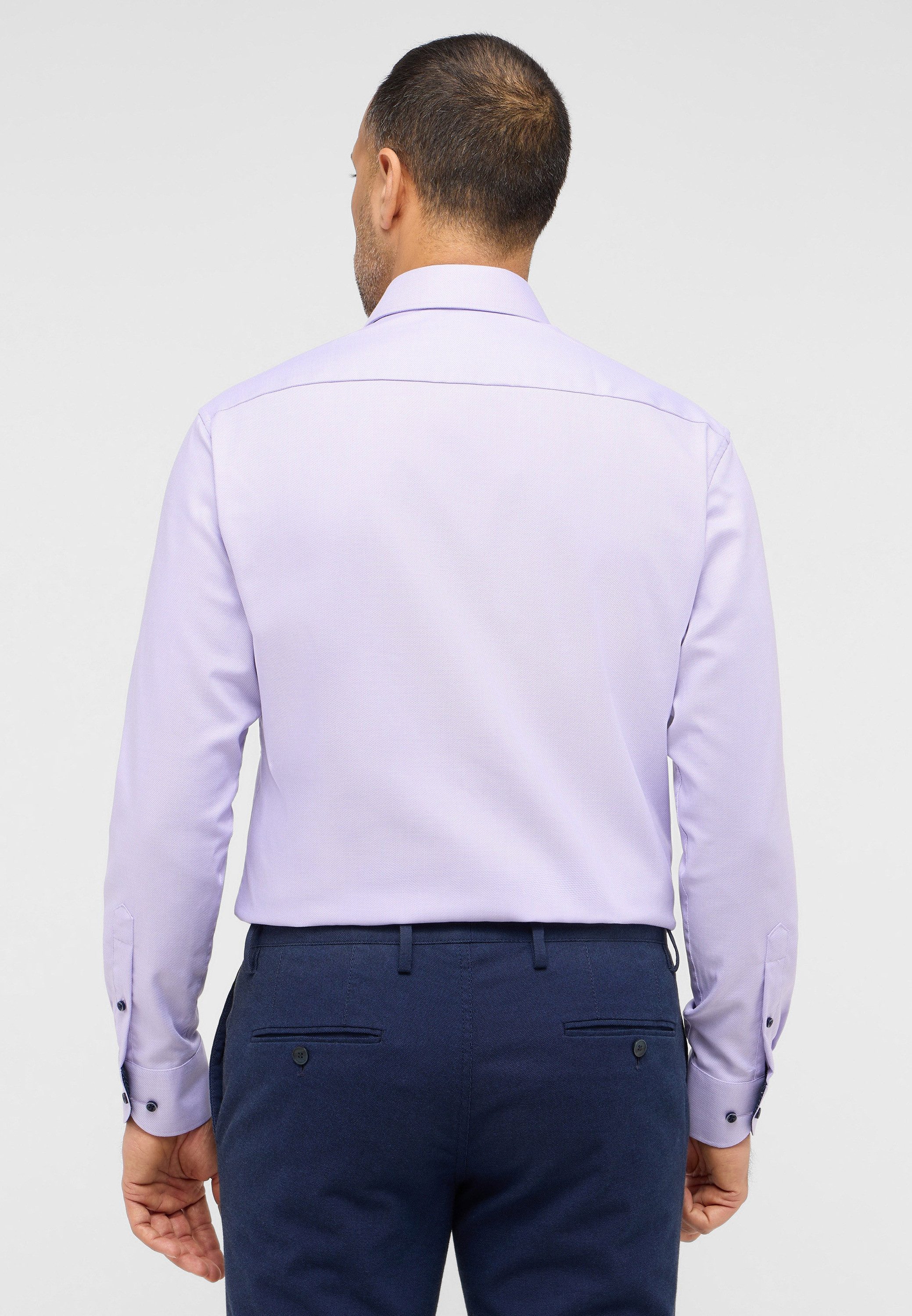 Eterna Overhemd met lange mouwen MODERN FIT NON IRON (strijkvrij)