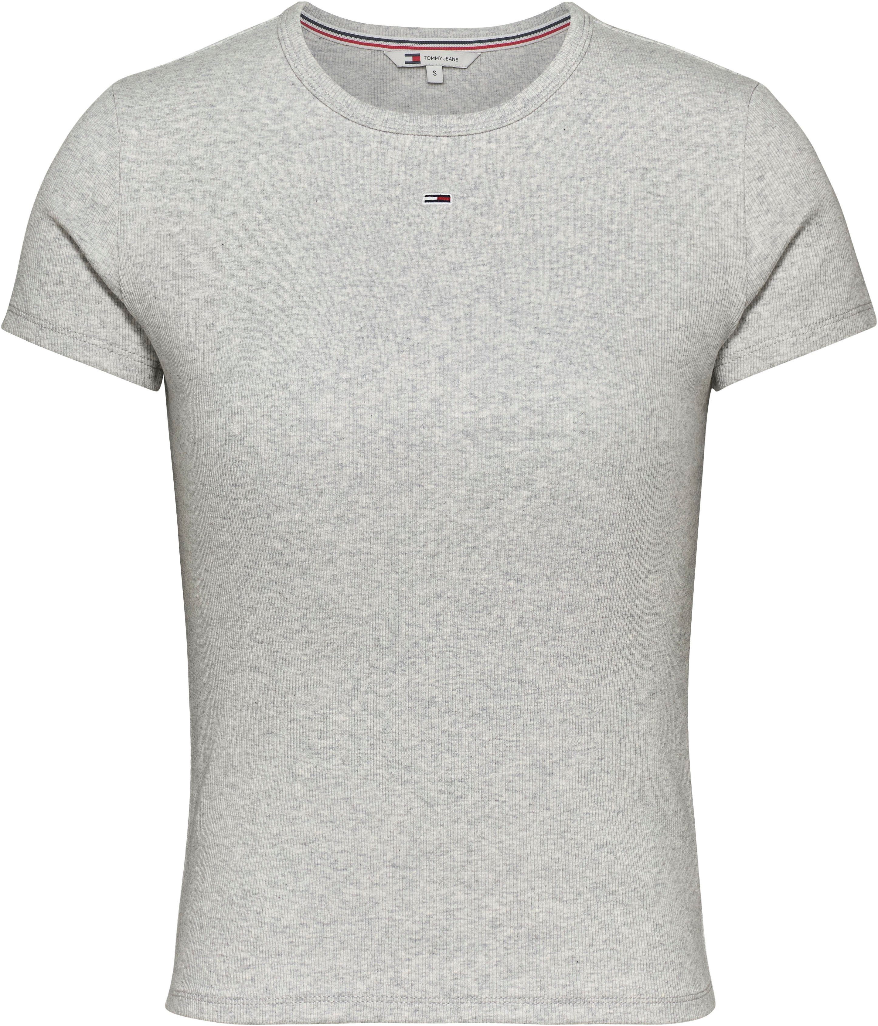 TOMMY JEANS T-shirt TJW SLIM ESSENTIAL RIB SS