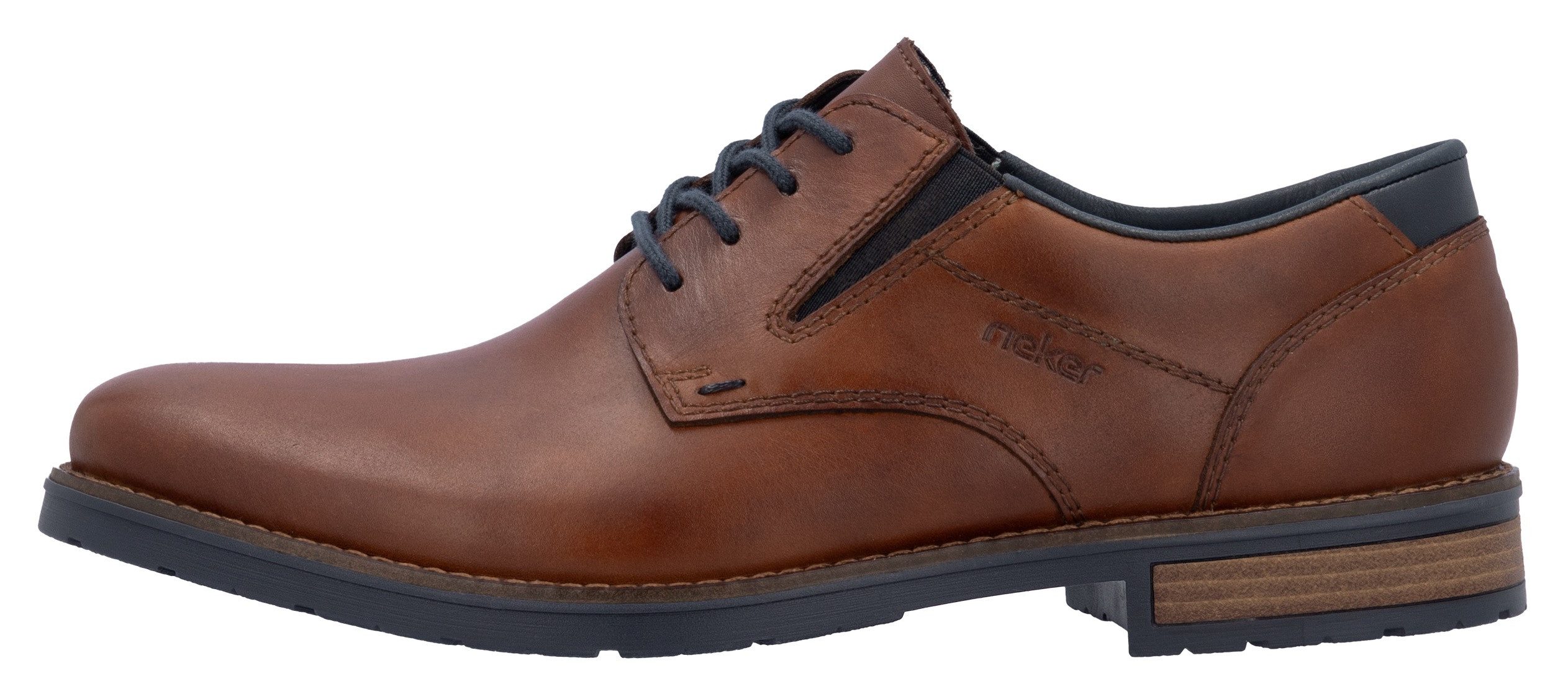 Rieker Veterschoenen met stretch, vrijetijdsschoen, lage schoen, veterschoen