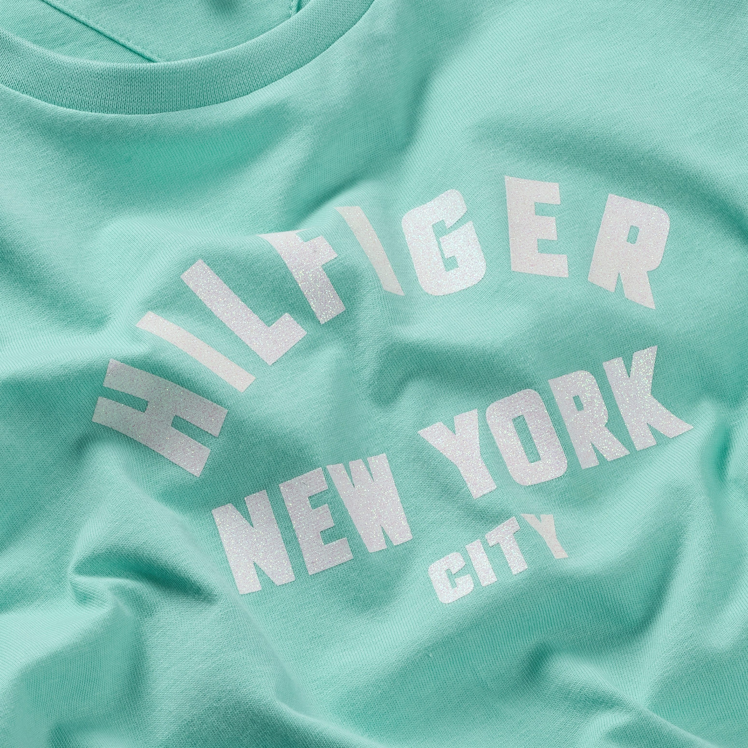 Tommy Hilfiger T-shirt HILFIGER GRAPHIC T-SHIRT voor kinderen tot 16 jaar, met grote print