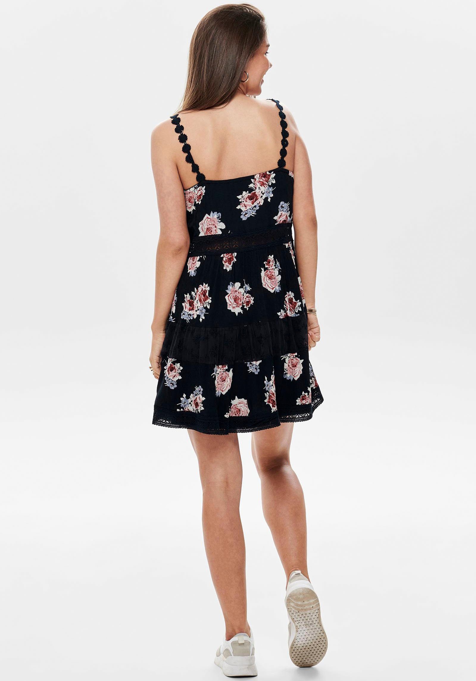 Only Jurk in overgooiermodel ONLKARMEN ANNE LIFE S/L DRESS WVN NOOS