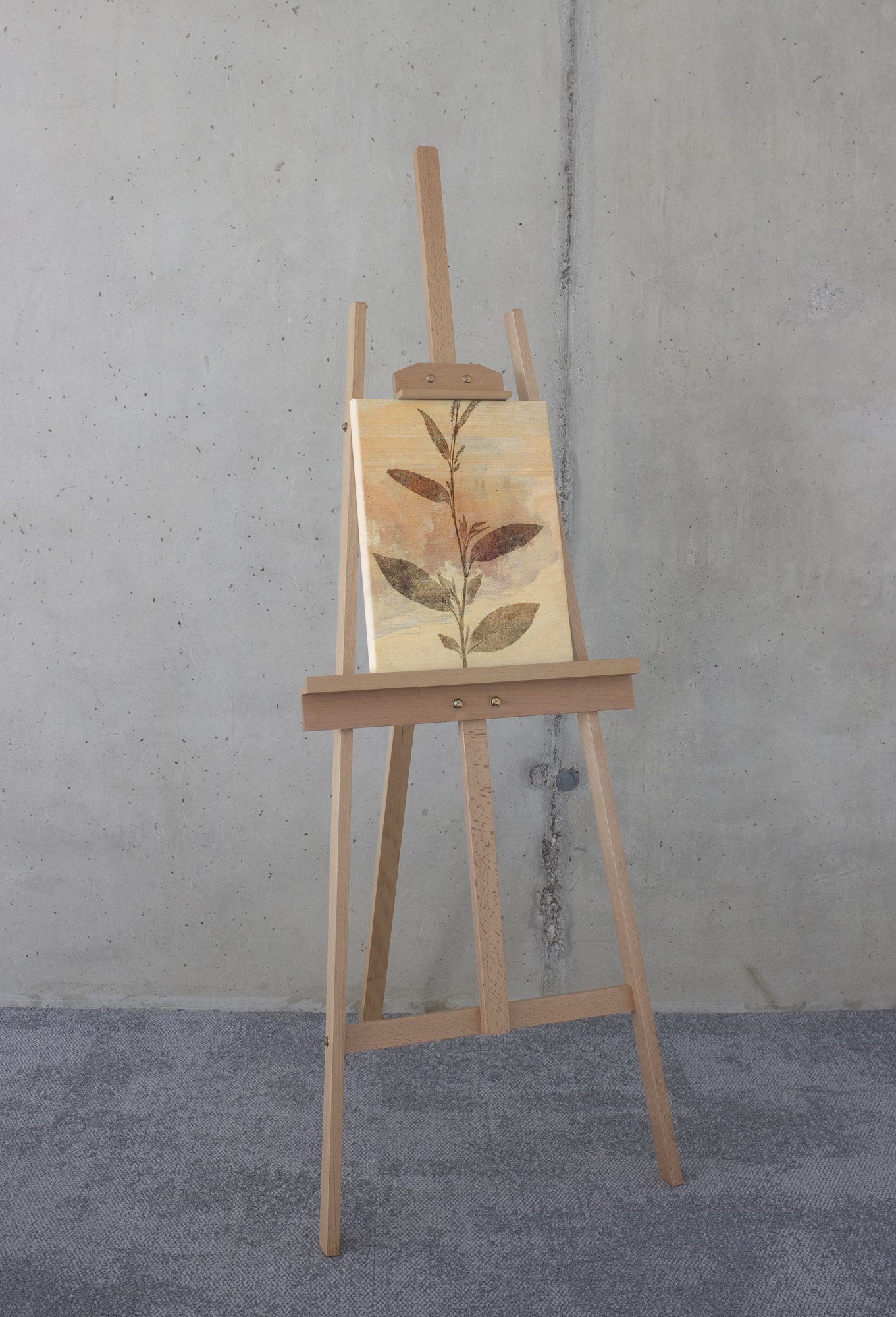 Komar Artprint op linnen Pressed Leaves - Afmeting 30 x 40 cm (1 stuk)