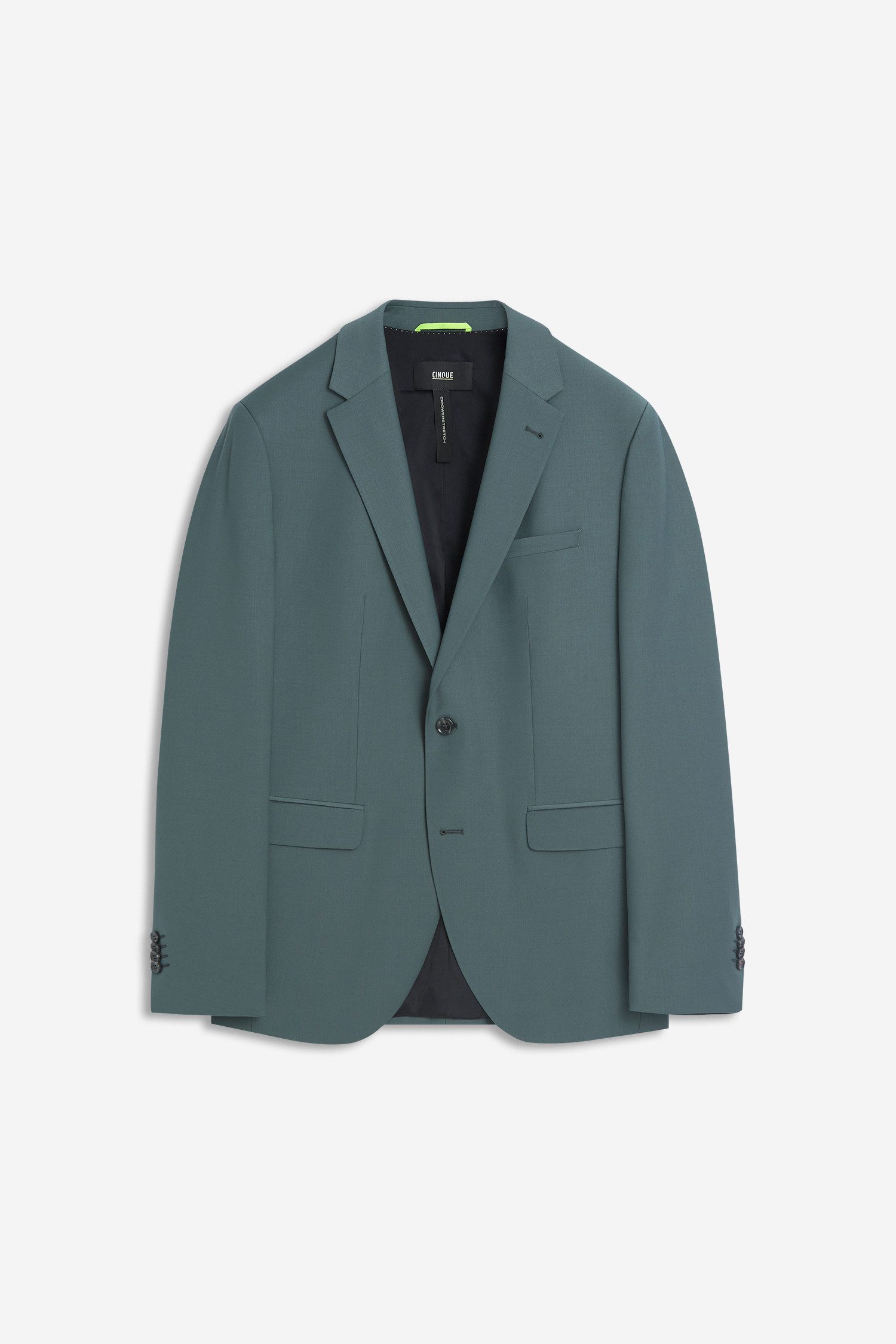 Cinque Colbert bij een pak CIMONOPOLI-S met reverskraag heren colberts & blazers maat 58 groen