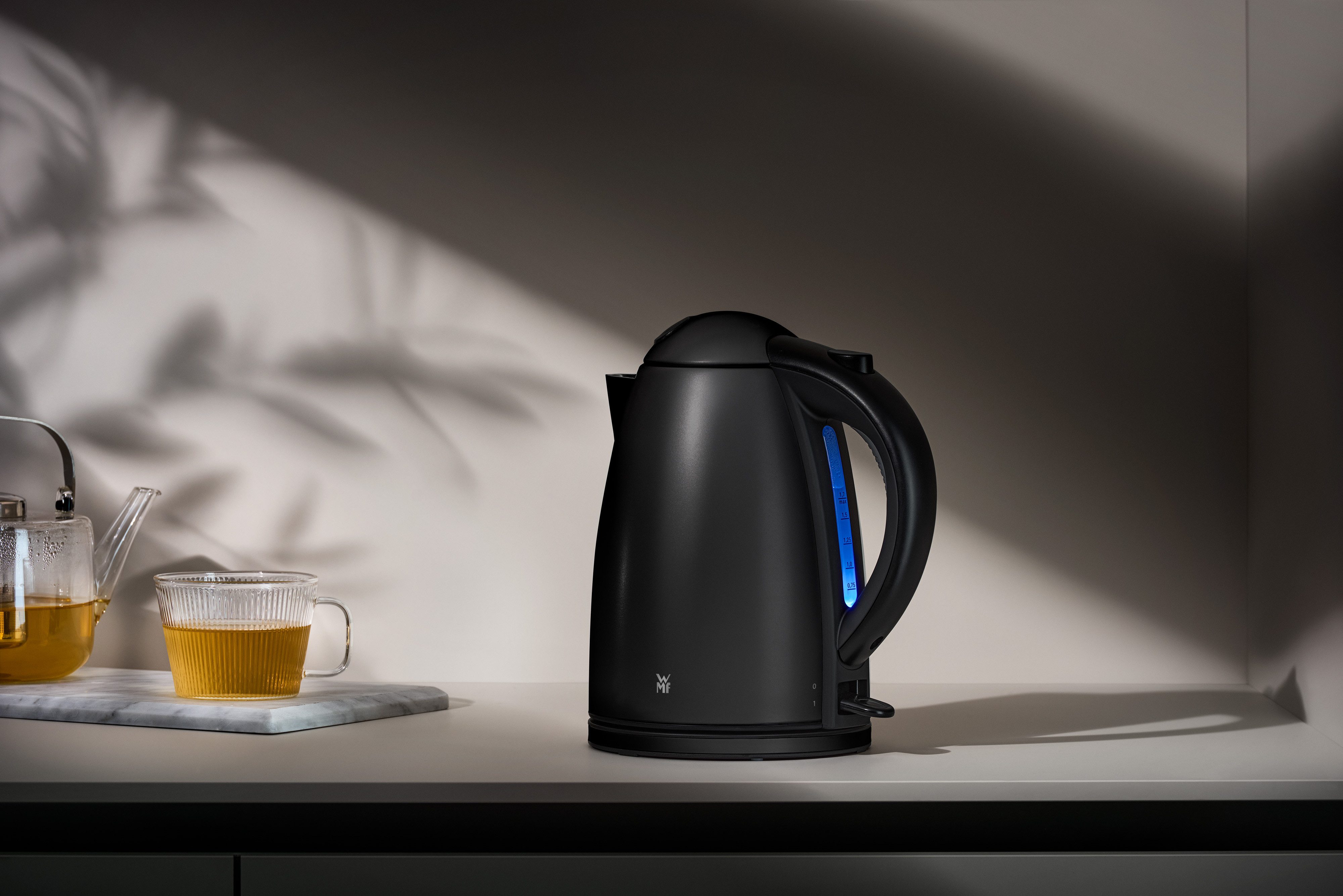 WMF Waterkoker Stelio Deep Black, 1,7 l