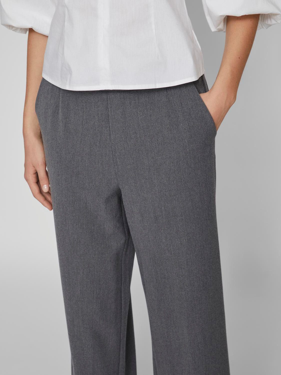 Vila Pantalon VIVARONE HW WIDE PANT - NOOS