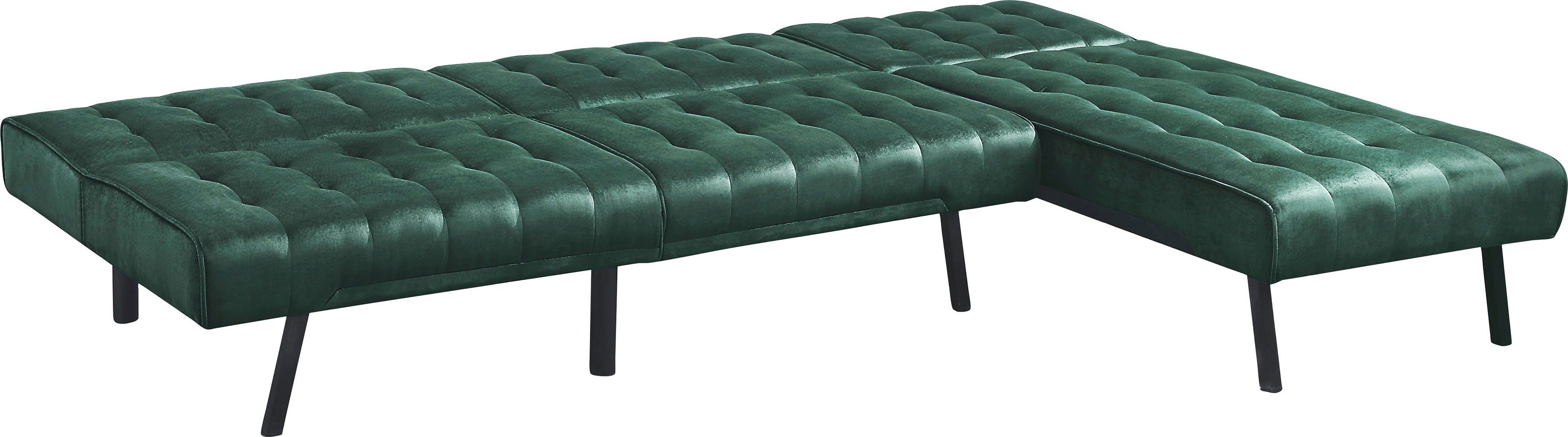 ATLANTIC home collection Relaxstoel Pierre met 3-voudige blokkeerfunctie achter, met golfvering