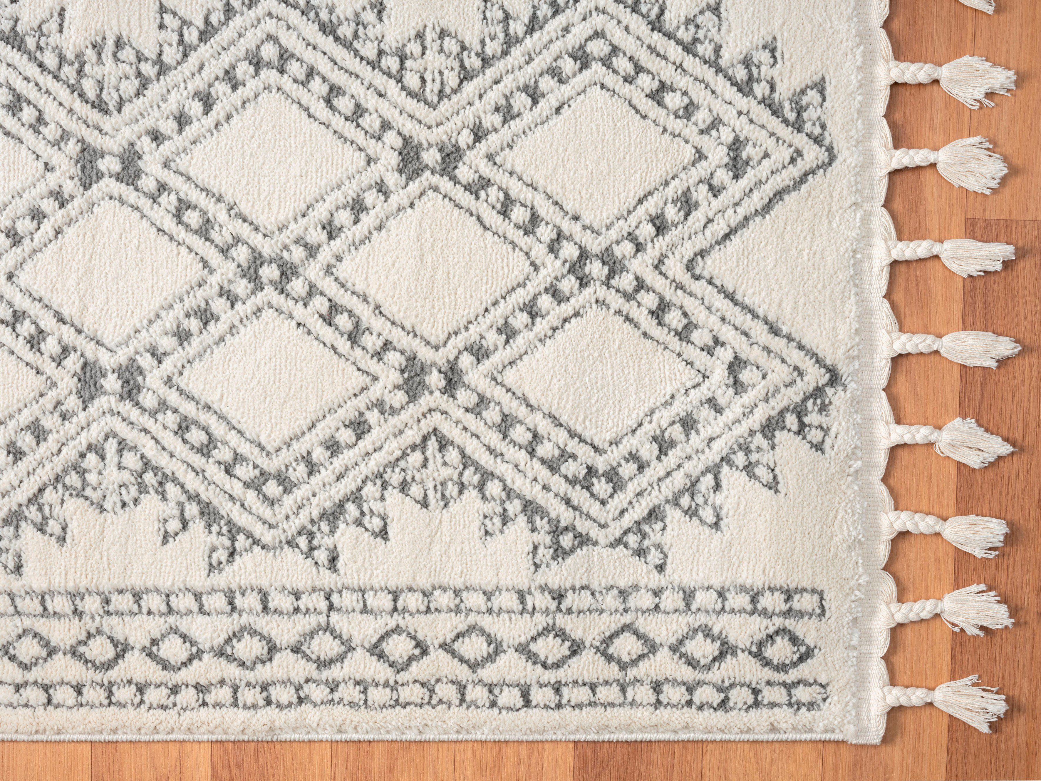 Myflair Möbel & Accessoires Hoogpolig vloerkleed Moroccan Tradition modern, marokkaans ontwerp, fluffy zacht door hoogpolig