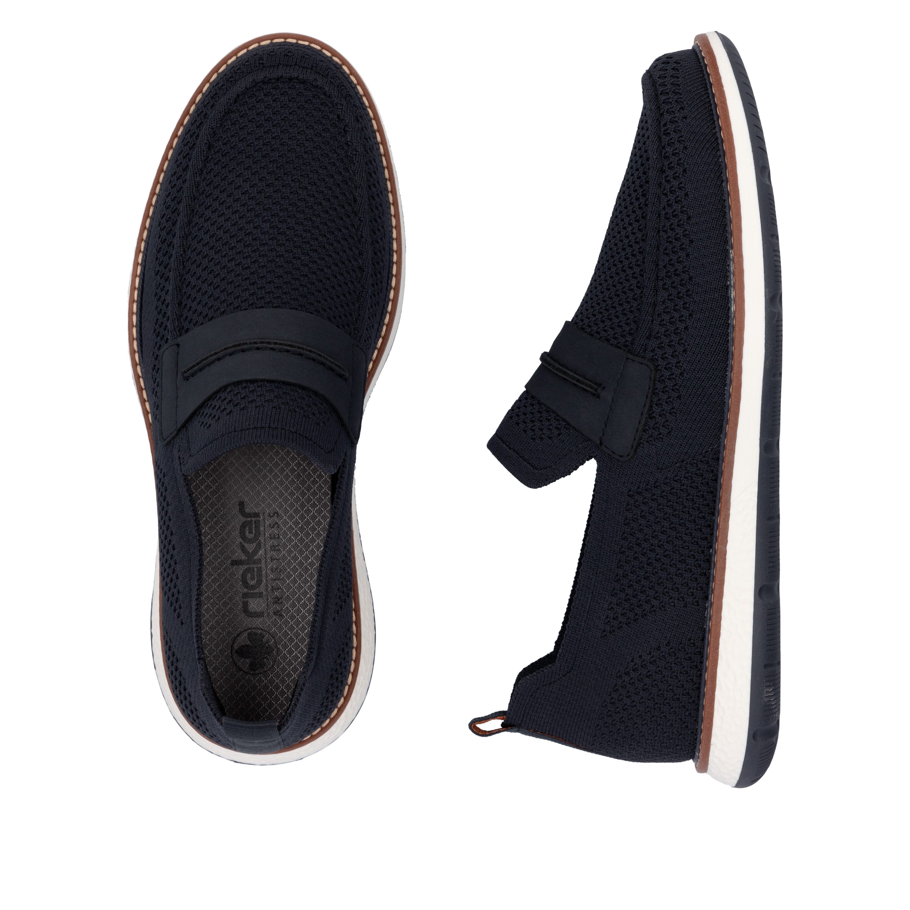 Rieker Loafers , slippers, instapschoen, lage schoen, vrijetijdsschoen om in te stappen