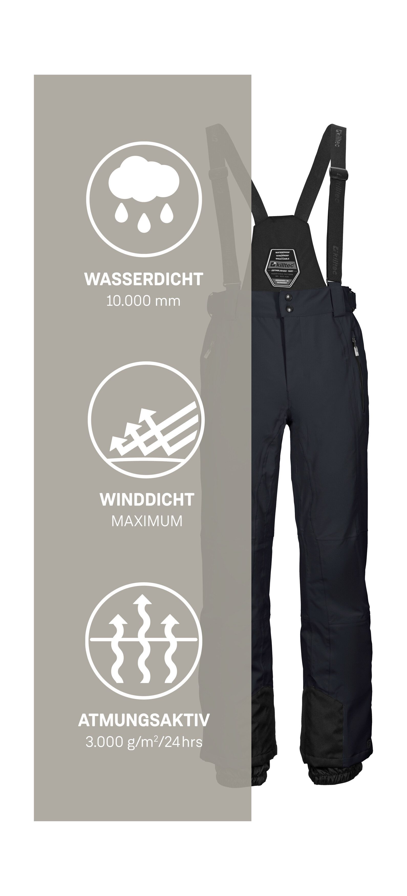 Killtec Skibroek KSW 100 ENOSH MN SKI PNTS