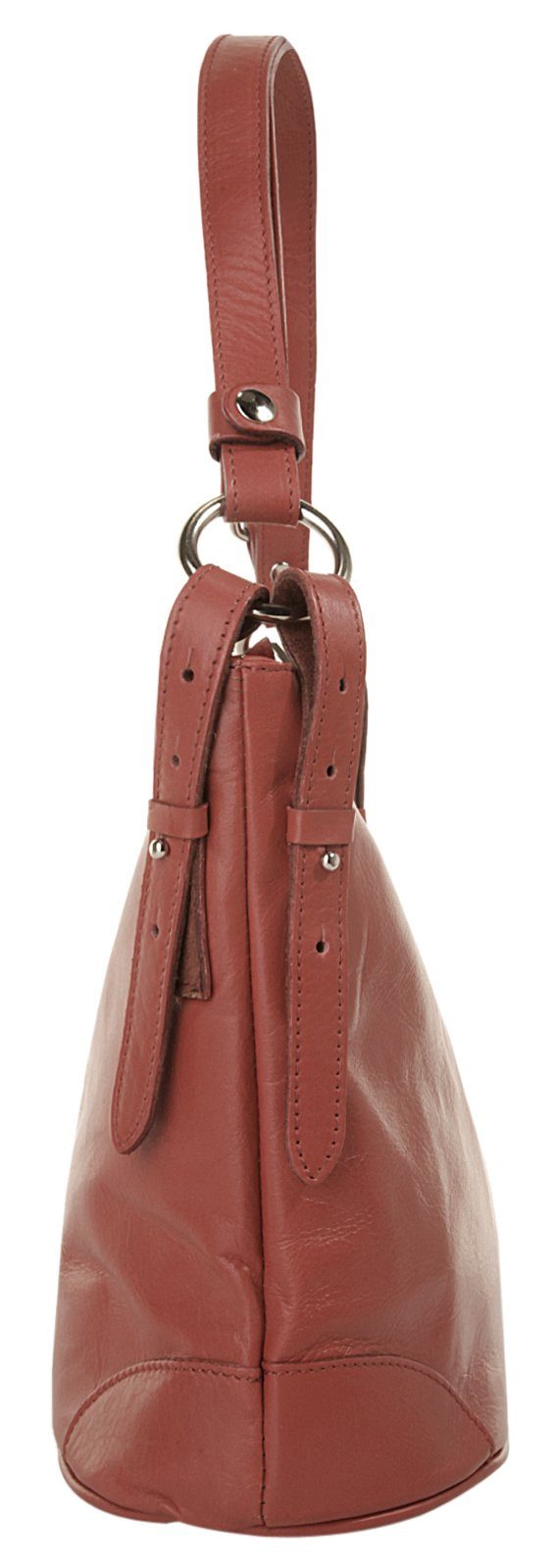 Samantha Look Schoudertas echt leer, made in italy