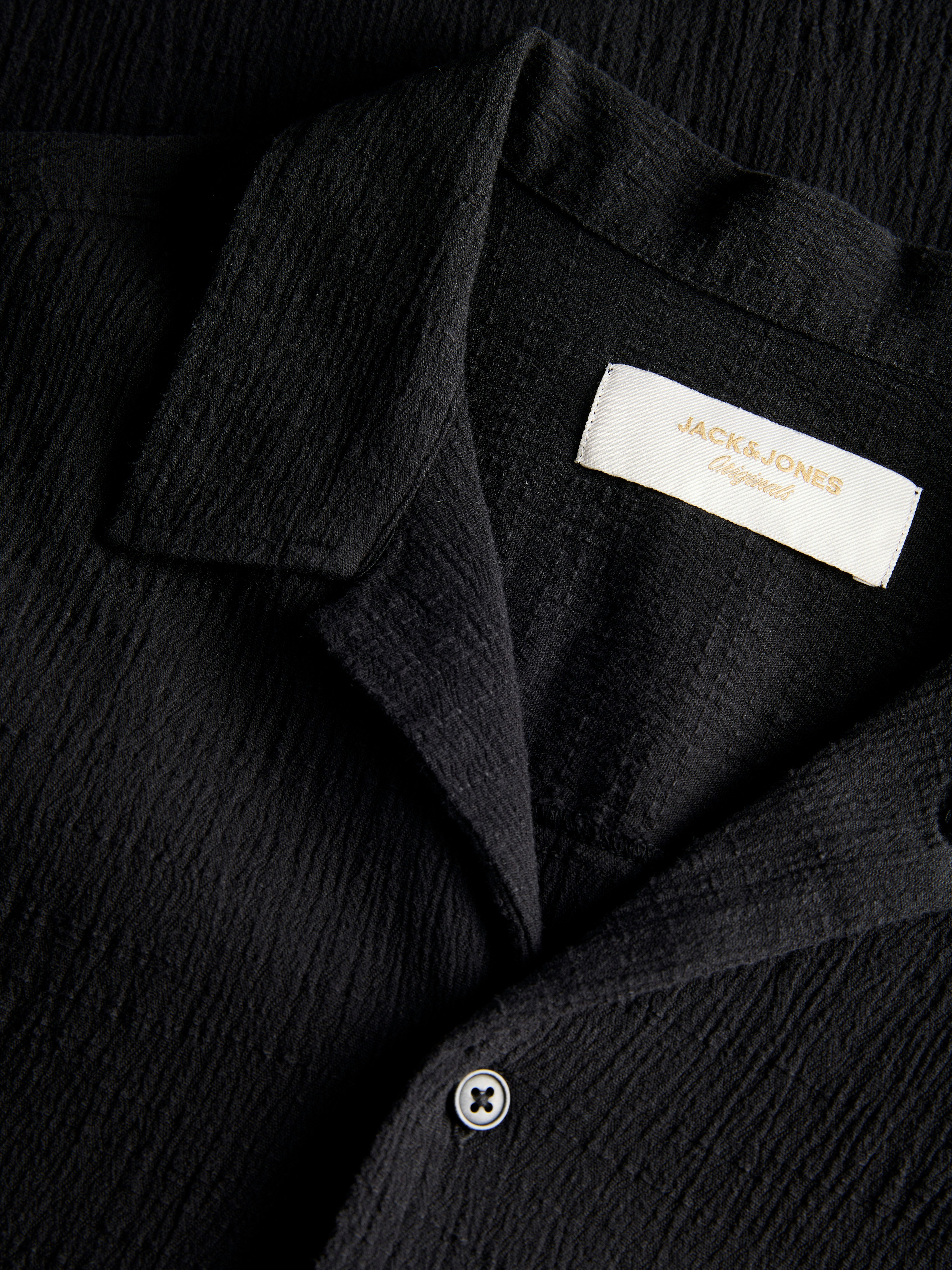 Jack & Jones Overhemd met korte mouwen JORLUKE CRINKLE RESORT SHIRT SS SN