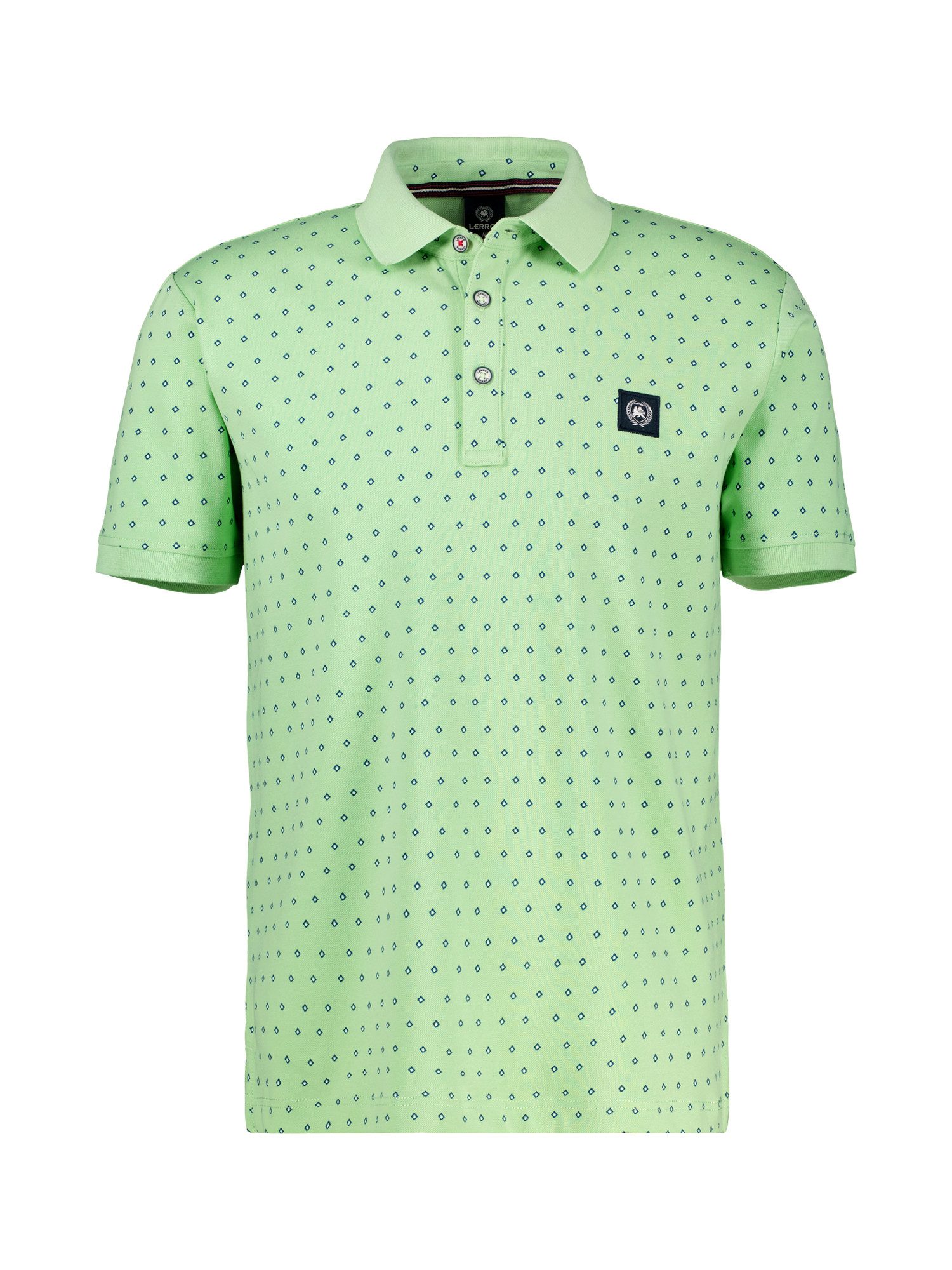Lerros Poloshirt LERROS heren poloshirt met minimalistische print