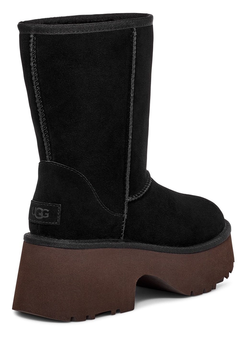 UGG Instaplaarzen CLASSIC SHORT NEW HEIGHTS , plateau laarzen, winterlaarzen, boots met binnenrits