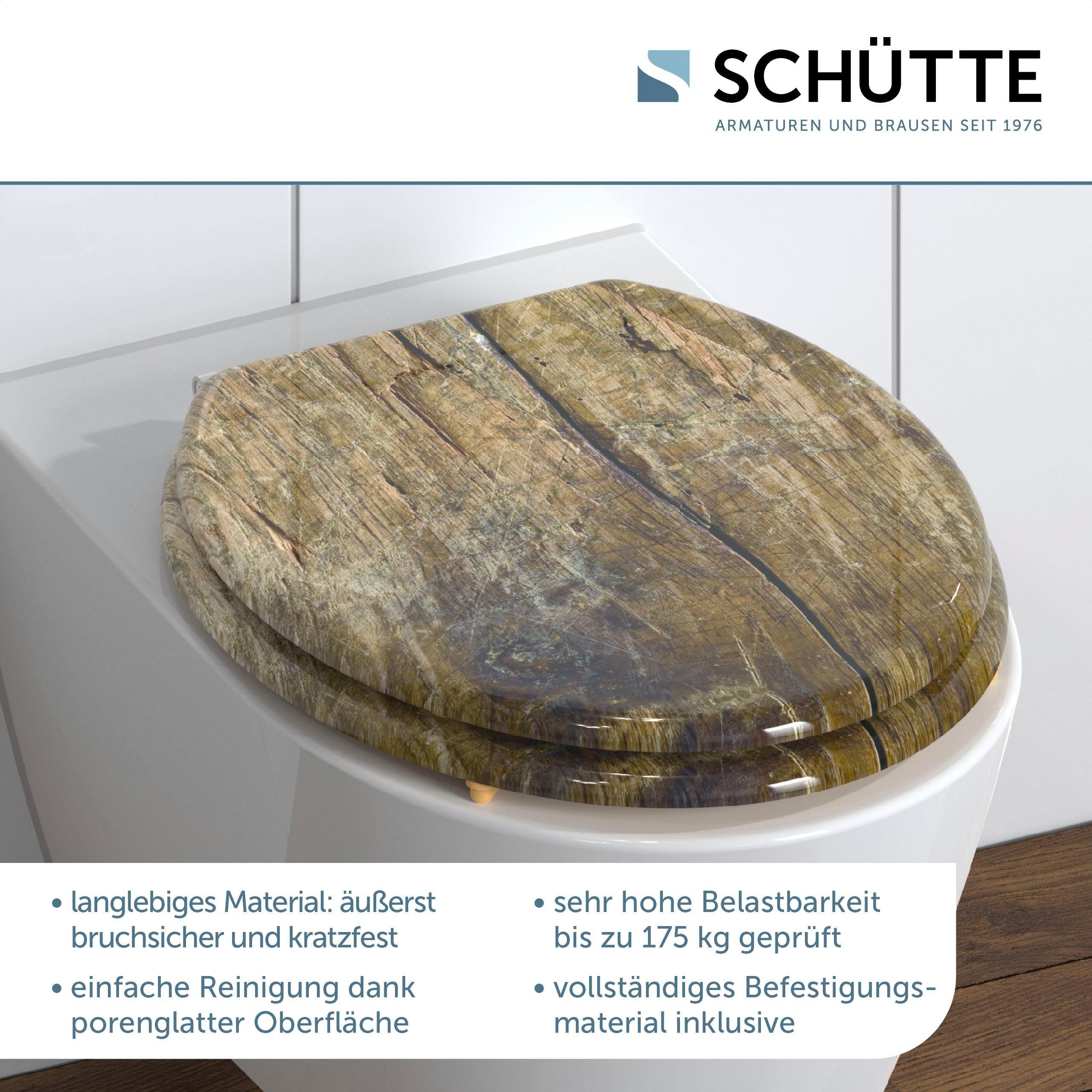 Schütte Toiletzitting Solid Wood