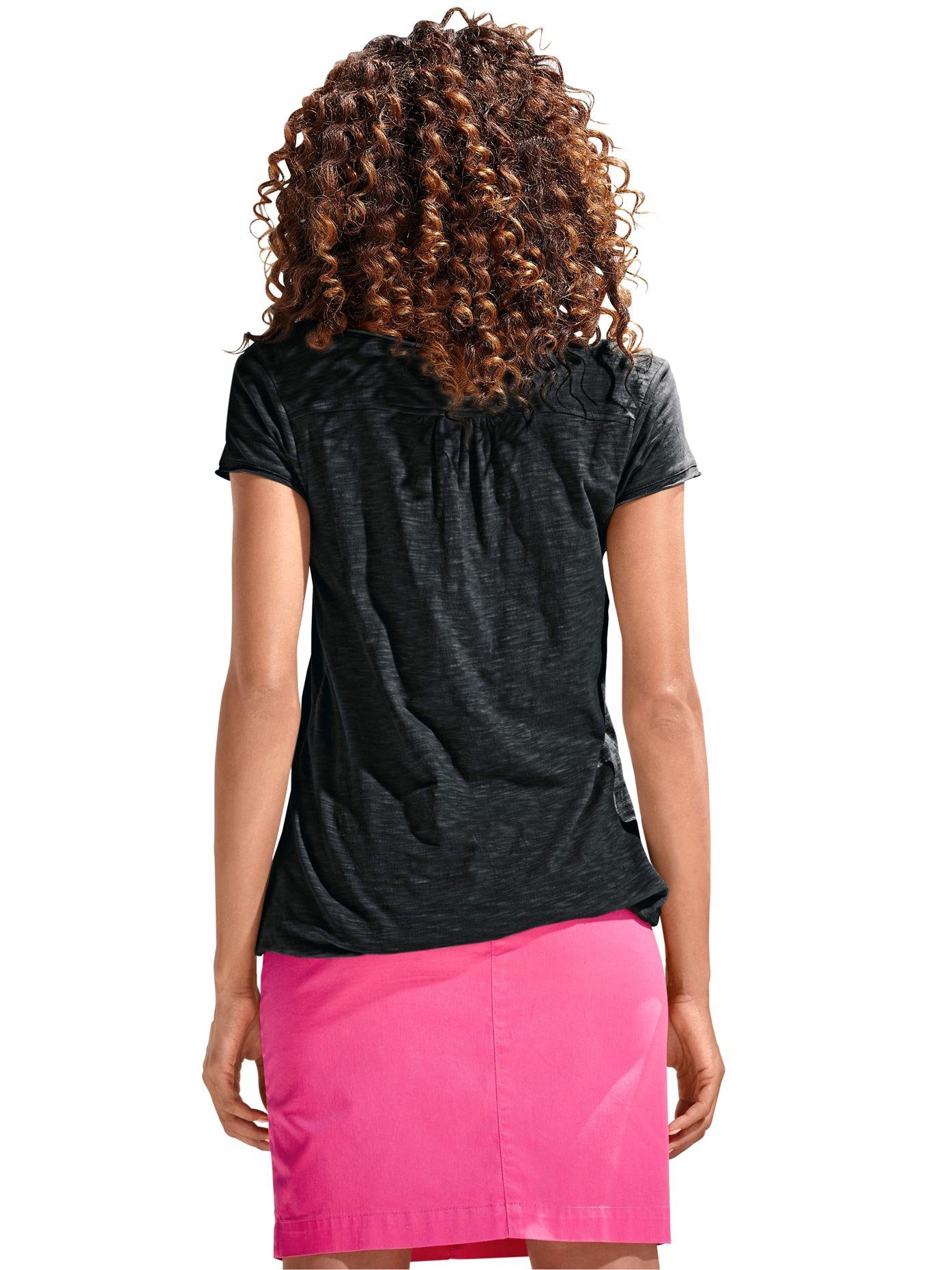heine Shirt met ronde hals (1-delig)